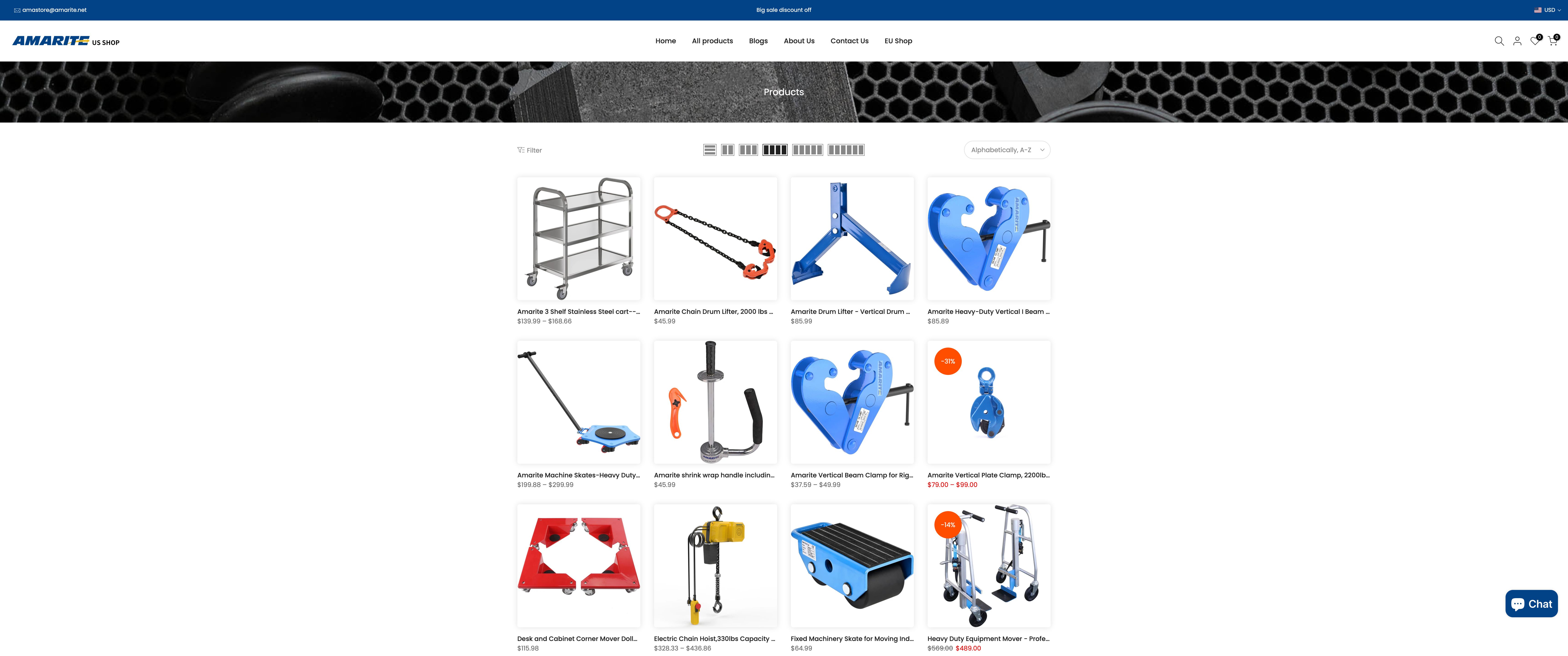 Mechanical website screenshot 2