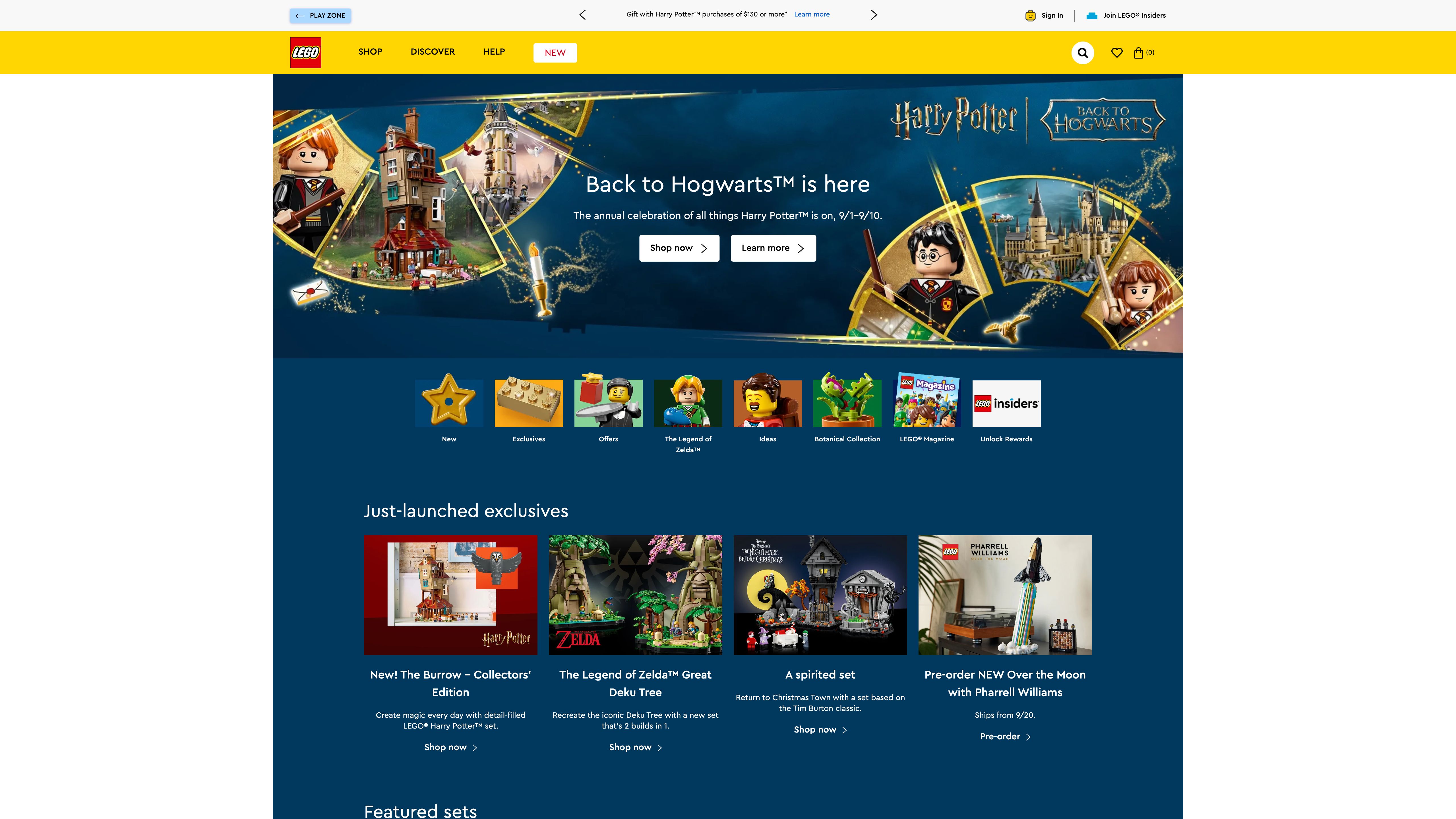 Lego B2B Shop Boos Spielwaren screenshot