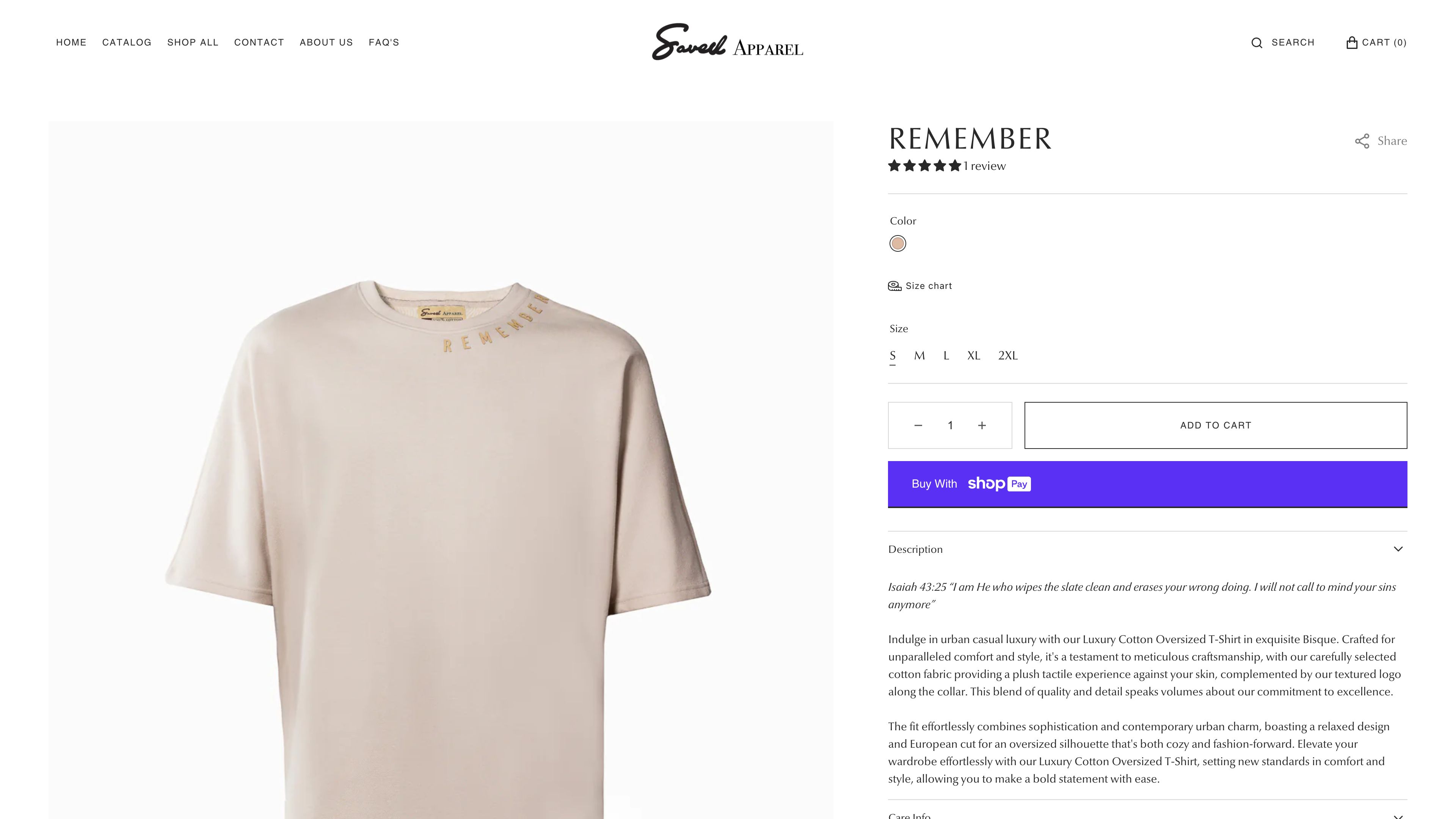 Saved Apparel Website Development screenshot 5