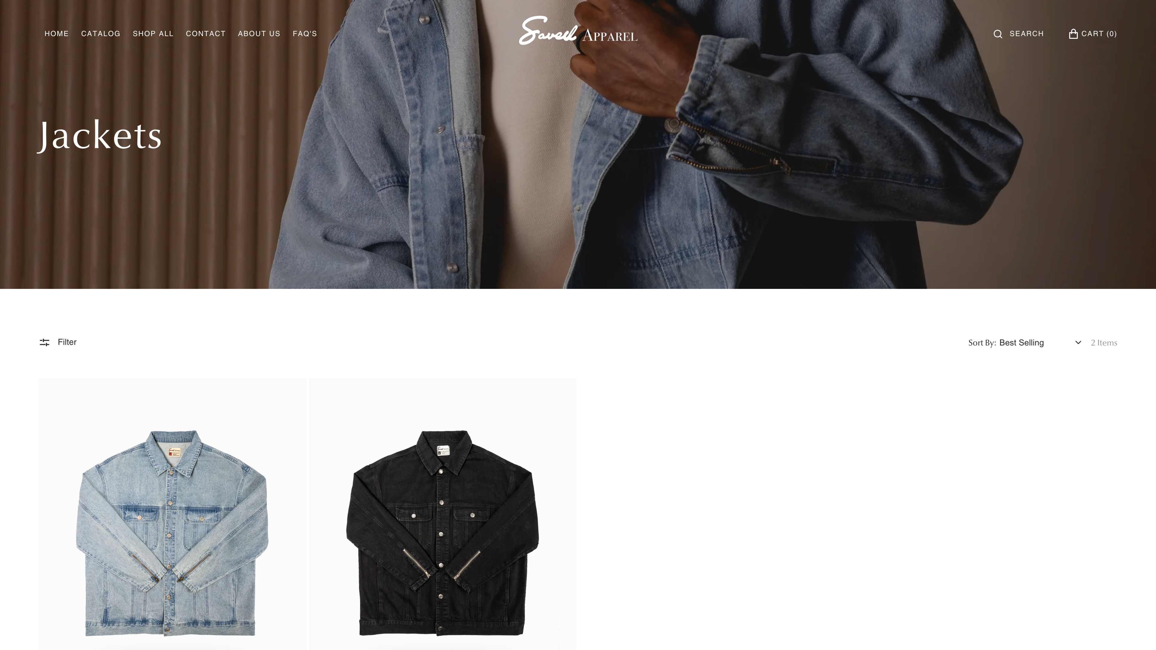 Innovative Website Development for Saved Apparel: A Dynamic E-Commerce Experience