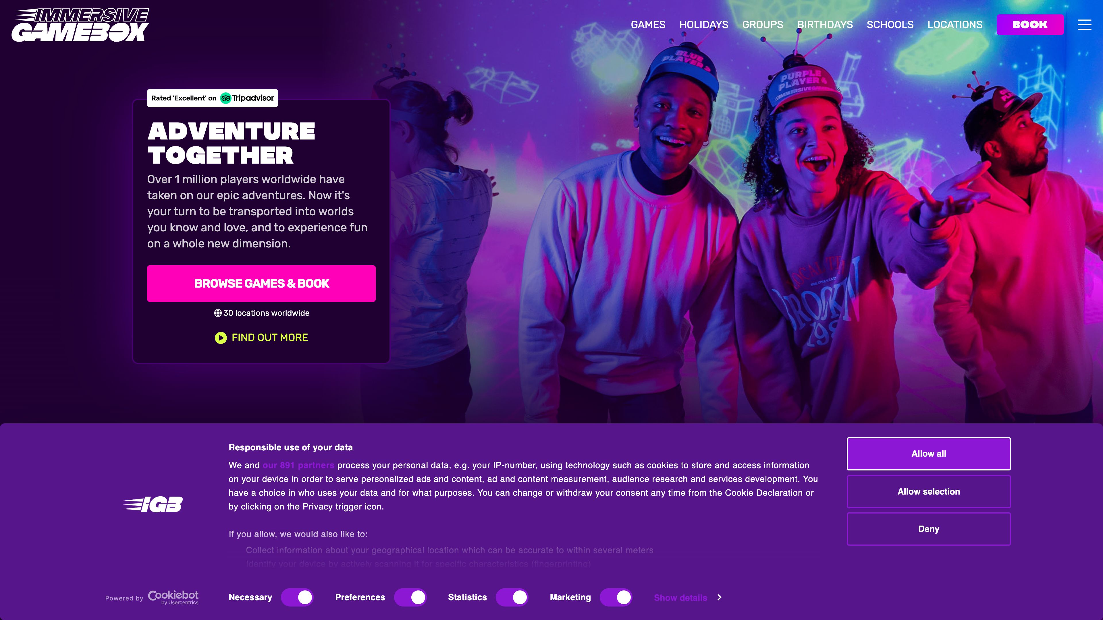 Immersive Gamebox screenshot