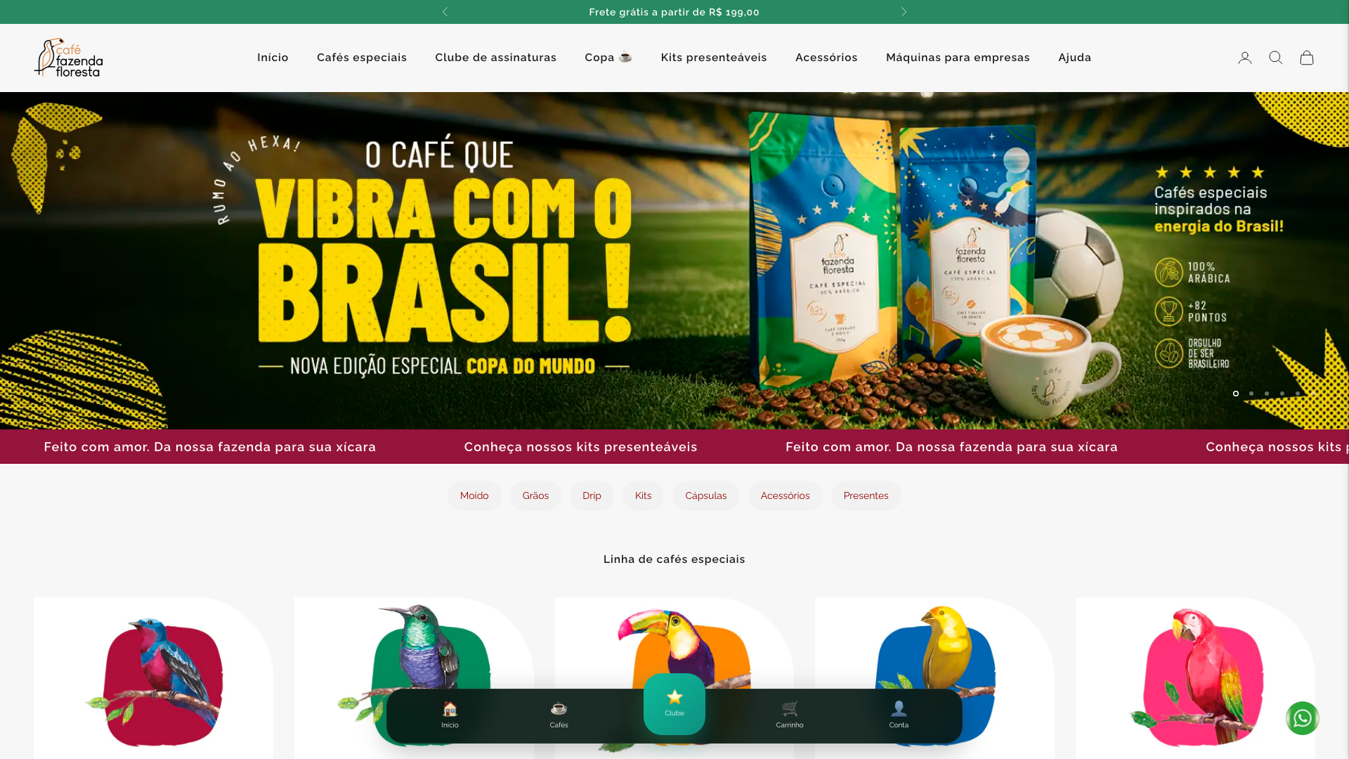 Café Fazenda: Assinatura de Cafés Especiais e Compra Online