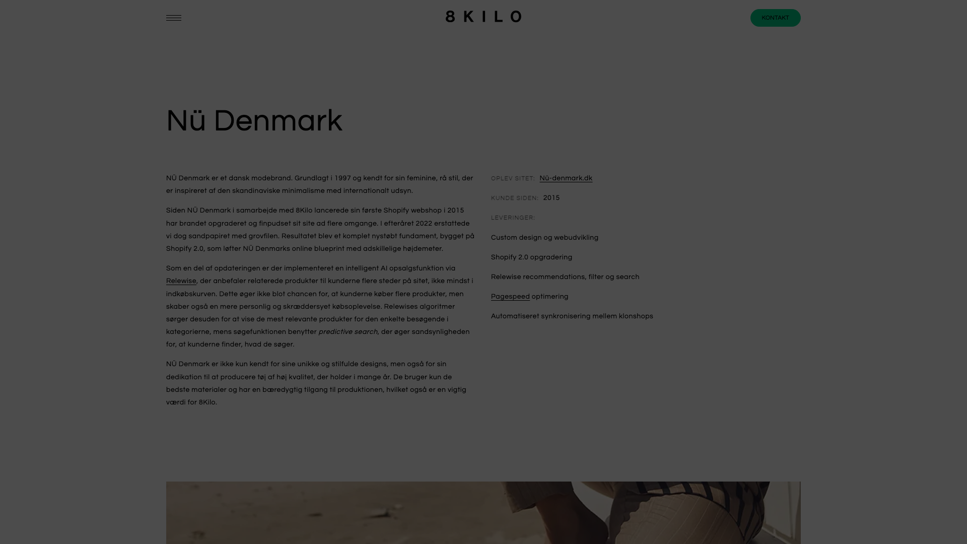 A strong collaboration between Nü Denmark and 8Kilo screenshot