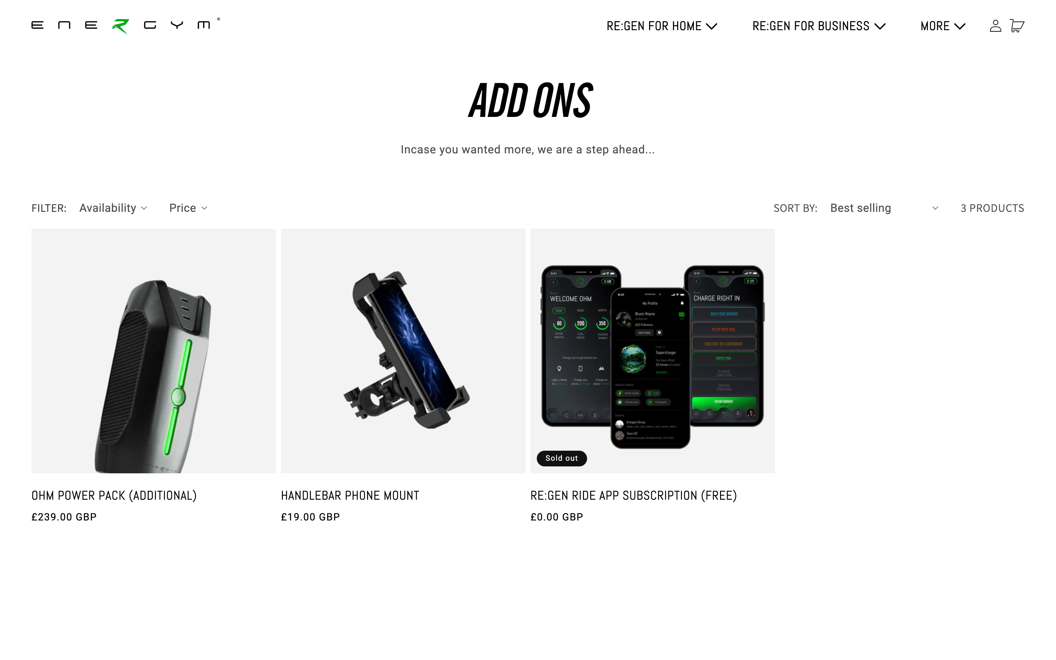 Energym screenshot 3