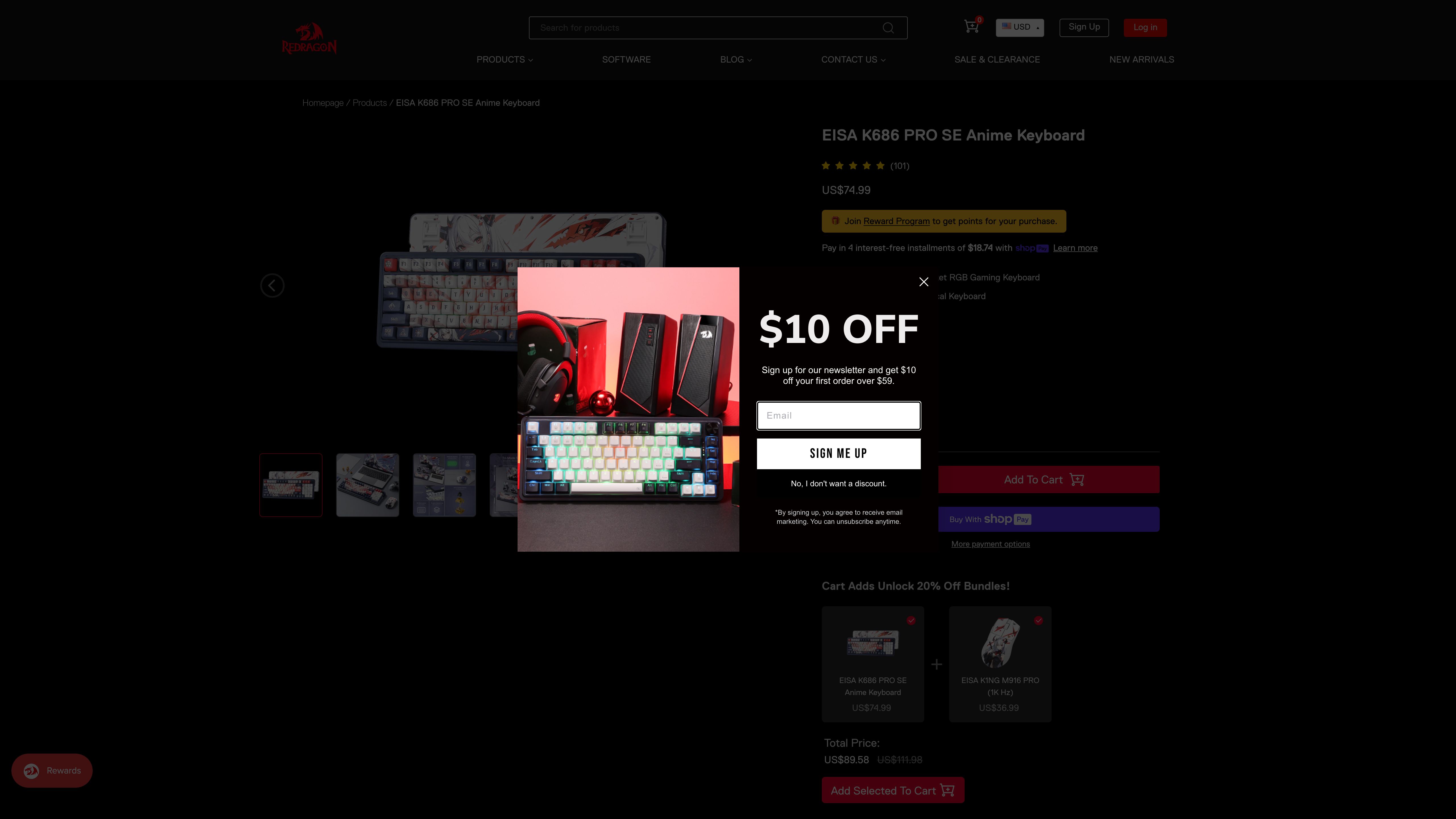 Redragon screenshot 2