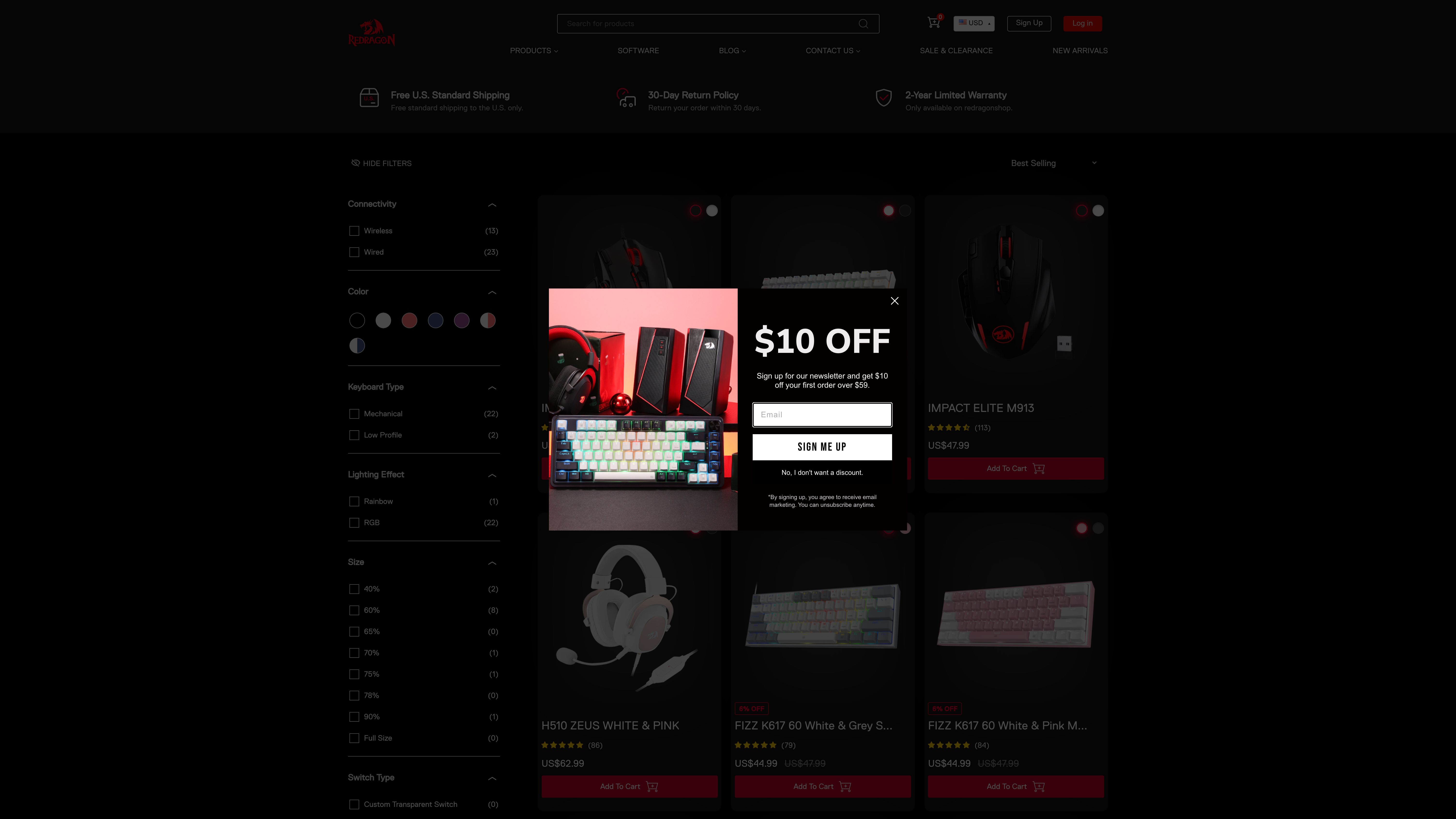 Redragon screenshot 6