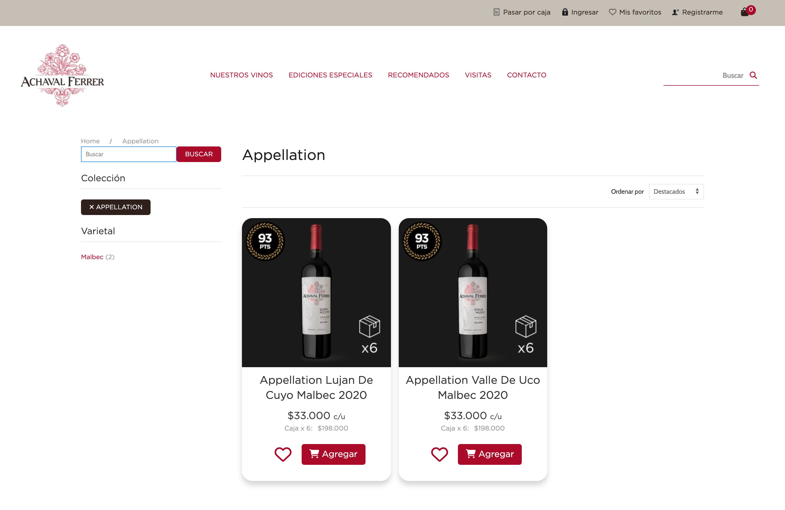 Bodega Achaval Ferrer screenshot 3