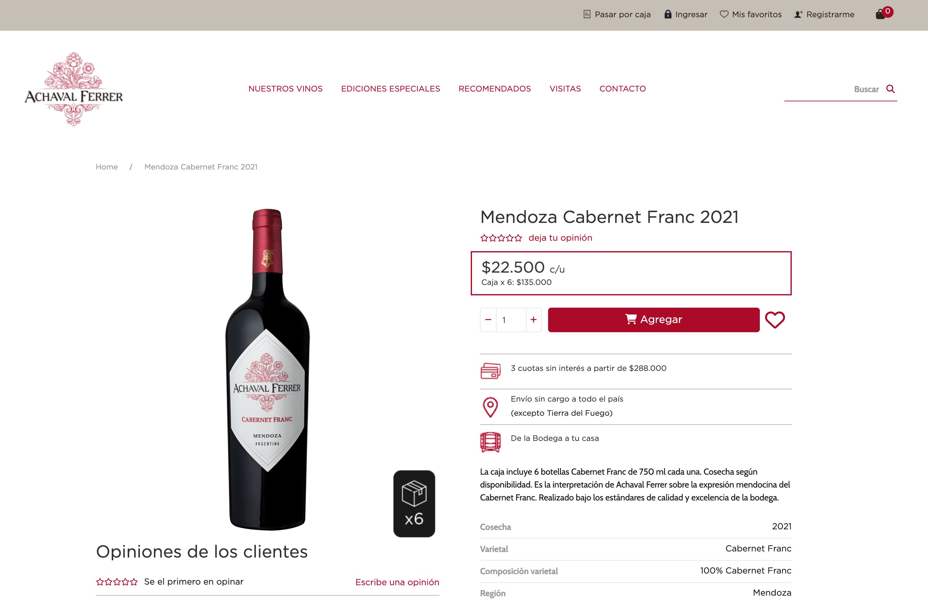 Bodega Achaval Ferrer screenshot 4