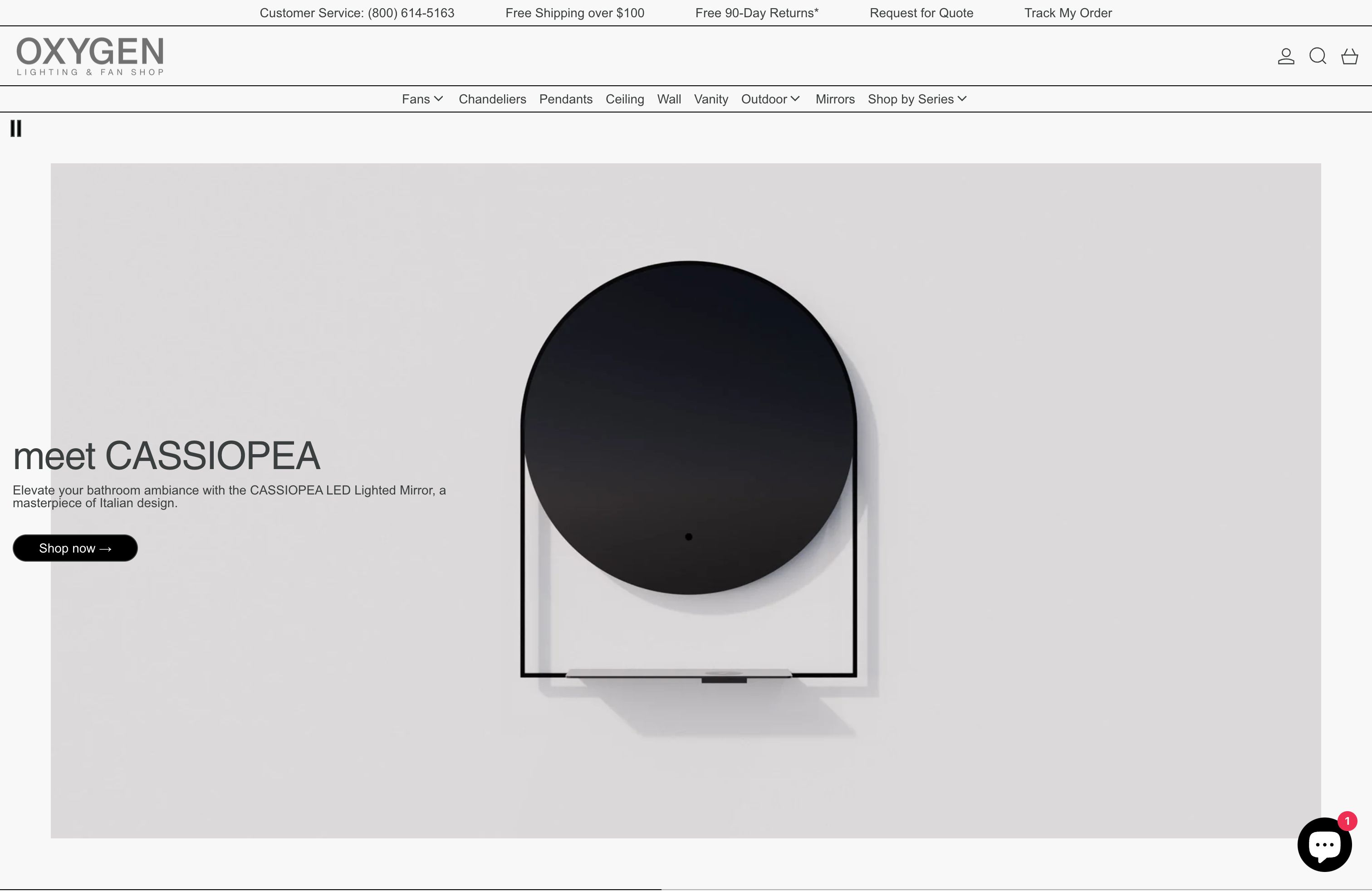 Oxygen Lighting & Fan Shop screenshot 5