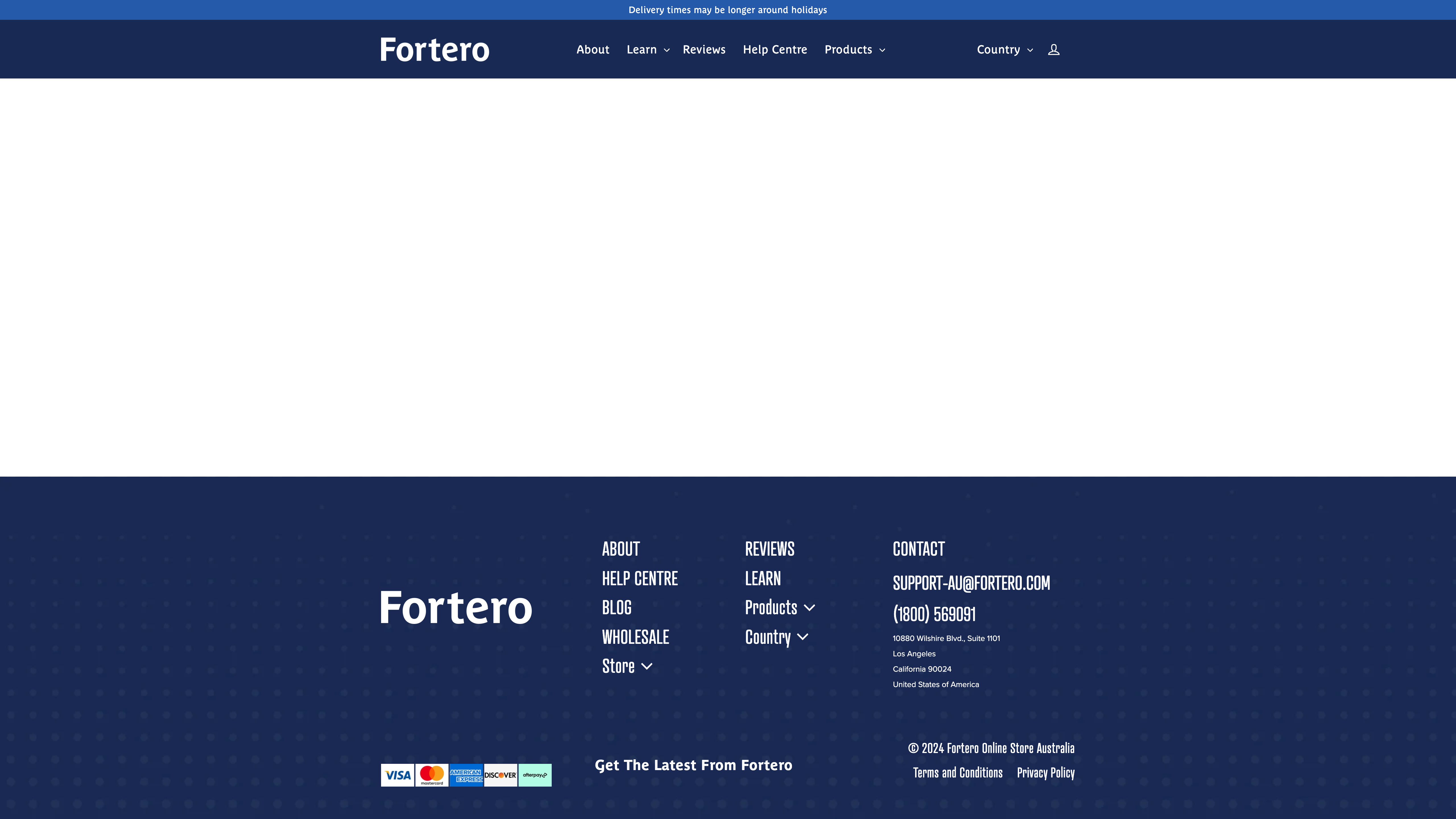 Haircare brand with shopify plus : Fortero screenshot 2