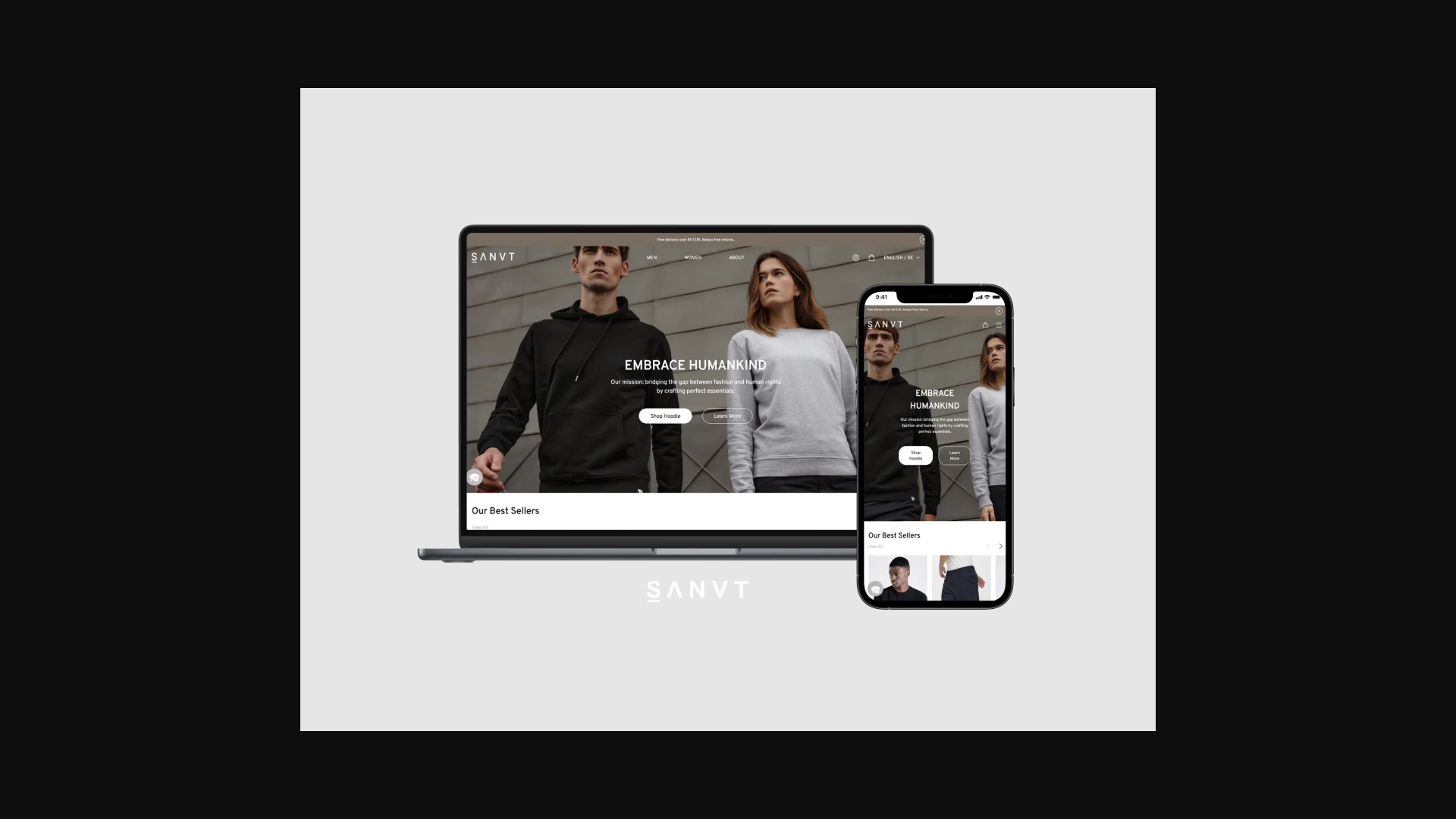 Sanvt - Custom Design, Theme & App Development + Migration