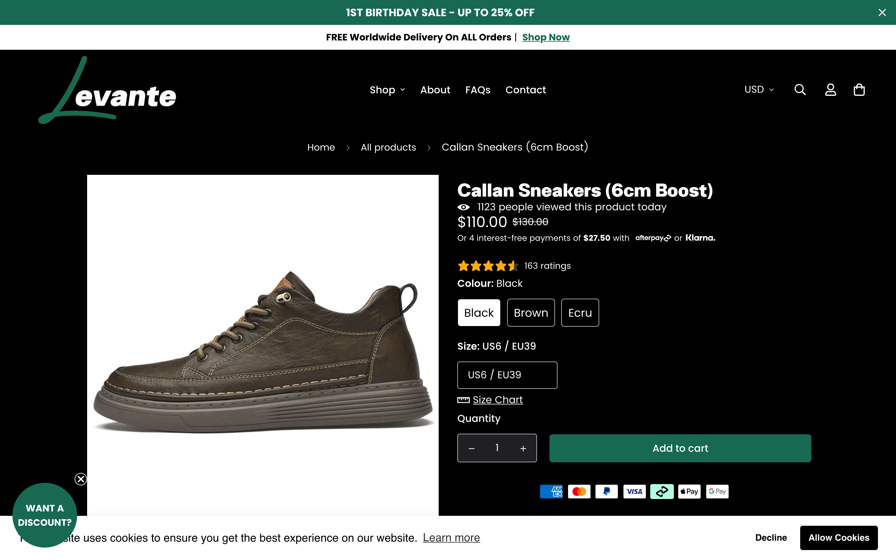 LevanteShoes screenshot 2