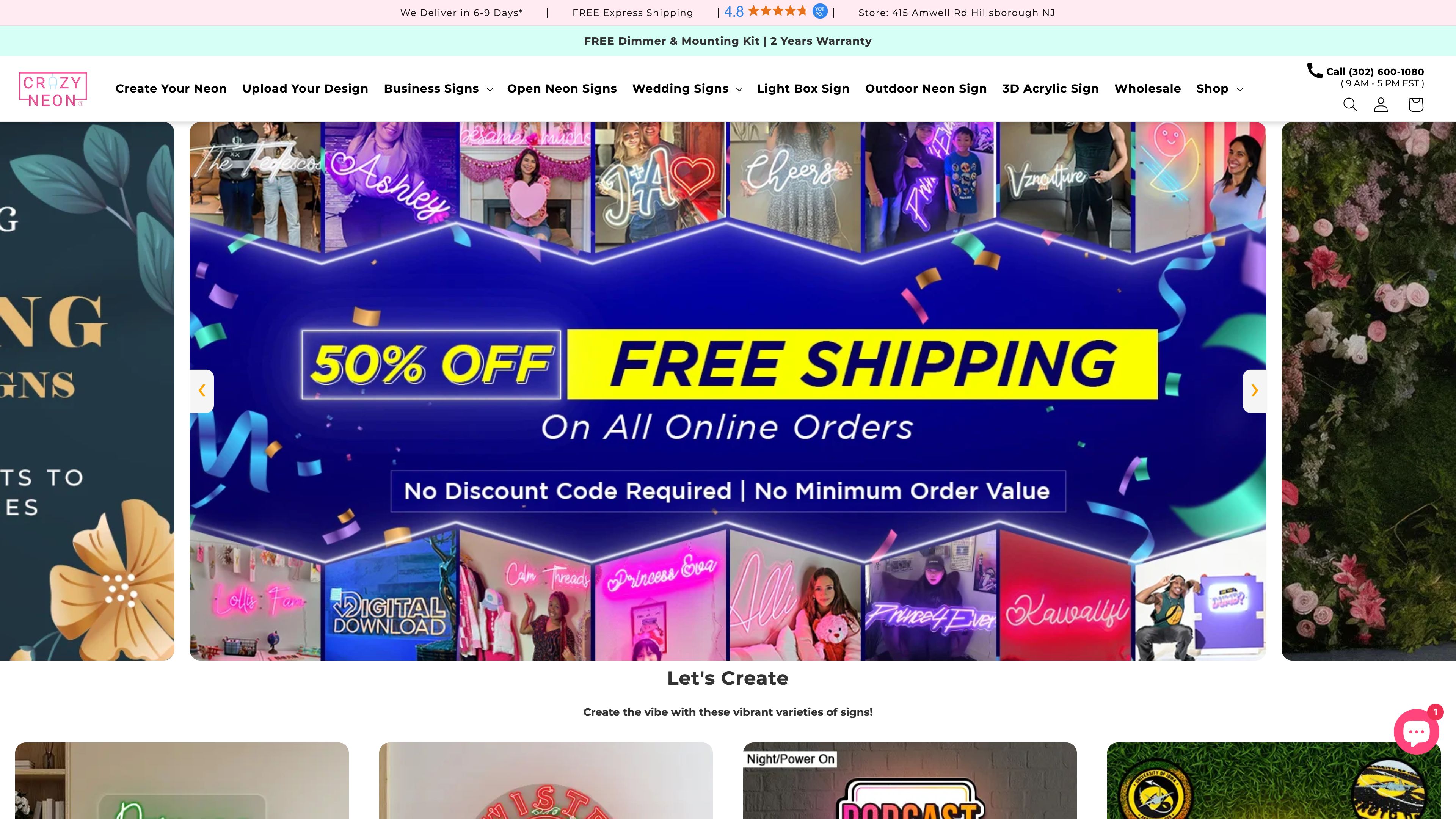 Neon Signs Store for Crazy Neon USA screenshot 7