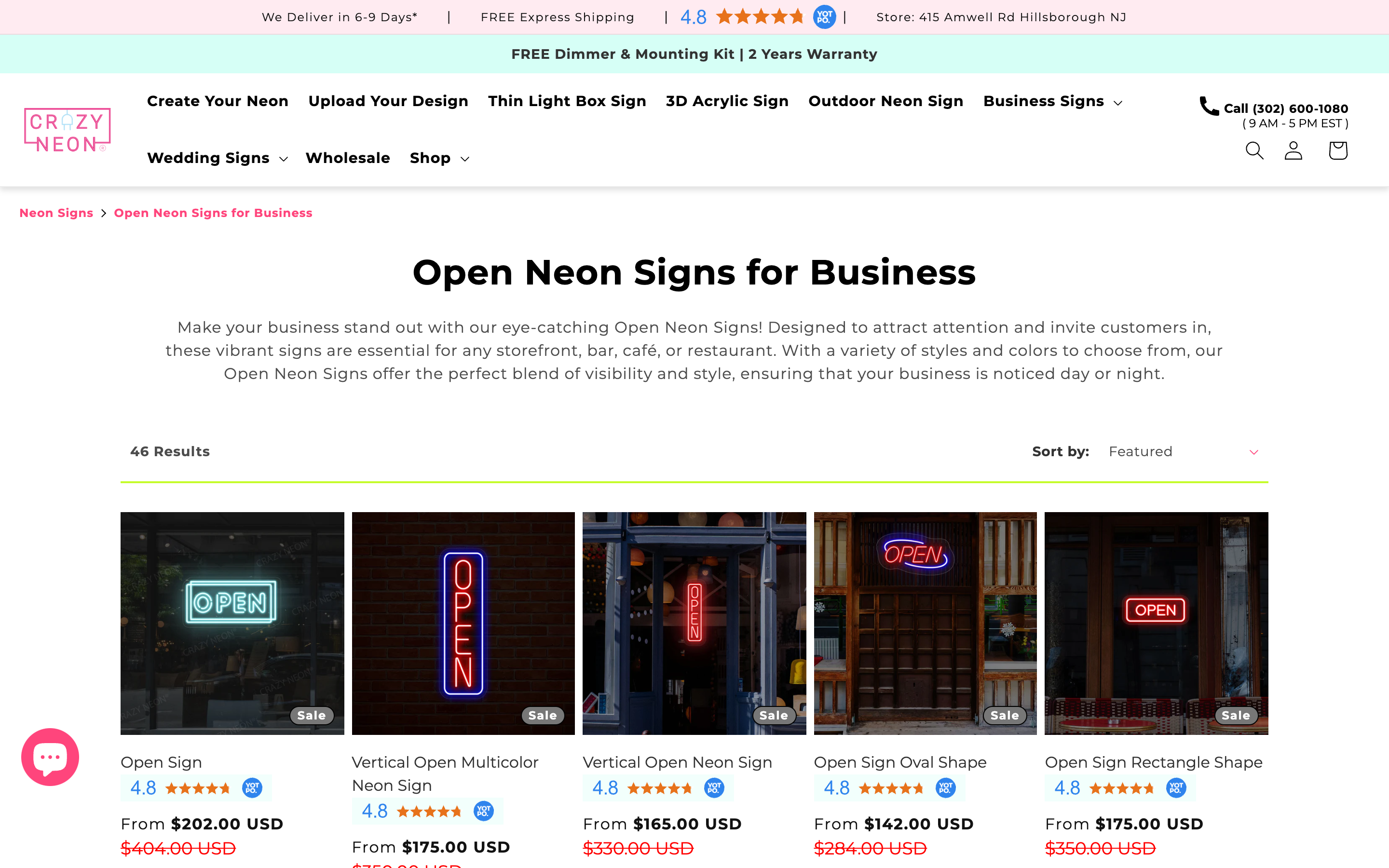 Neon Signs Store for Crazy Neon USA screenshot 6