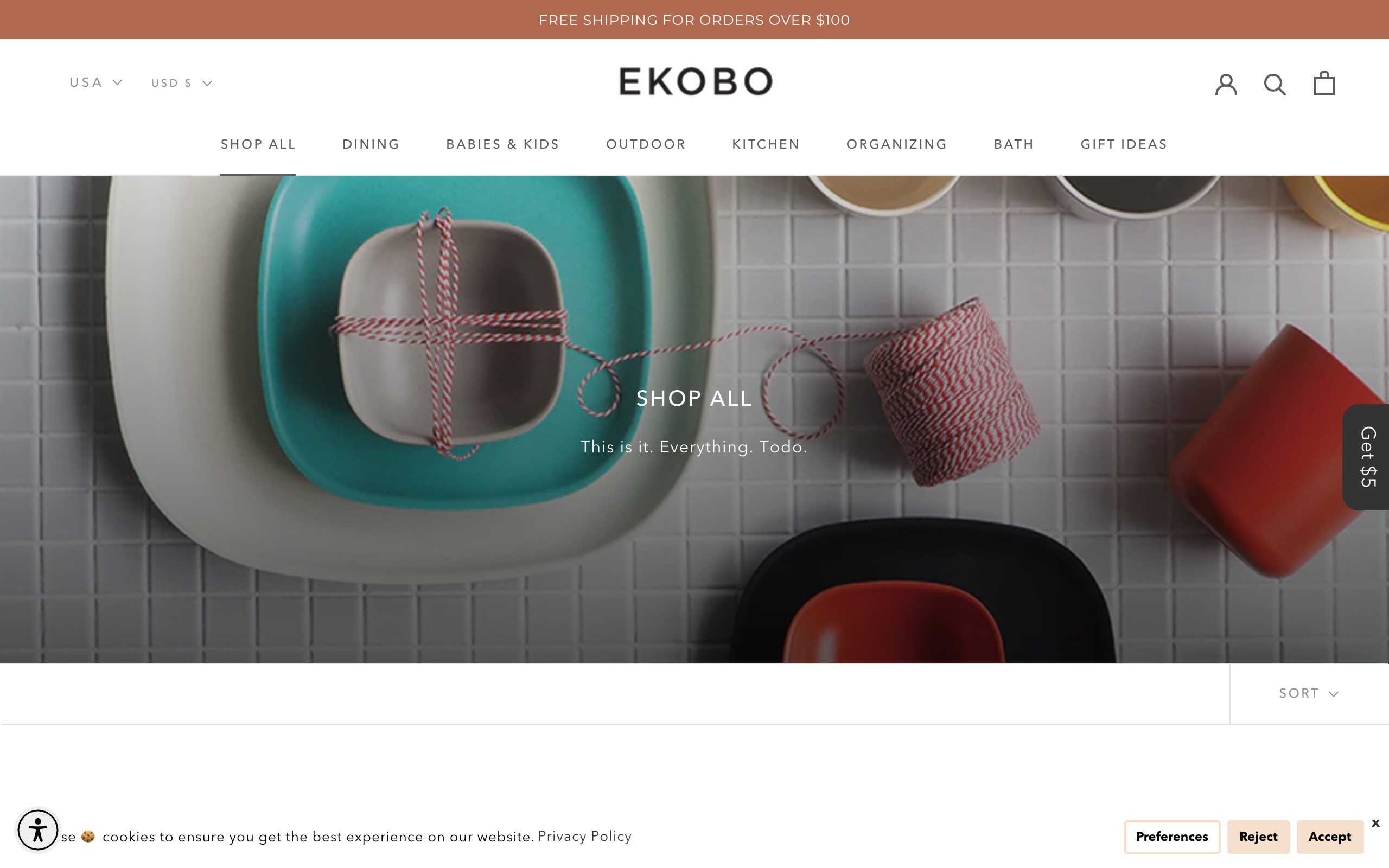 Web Development Project for EKOBO USA