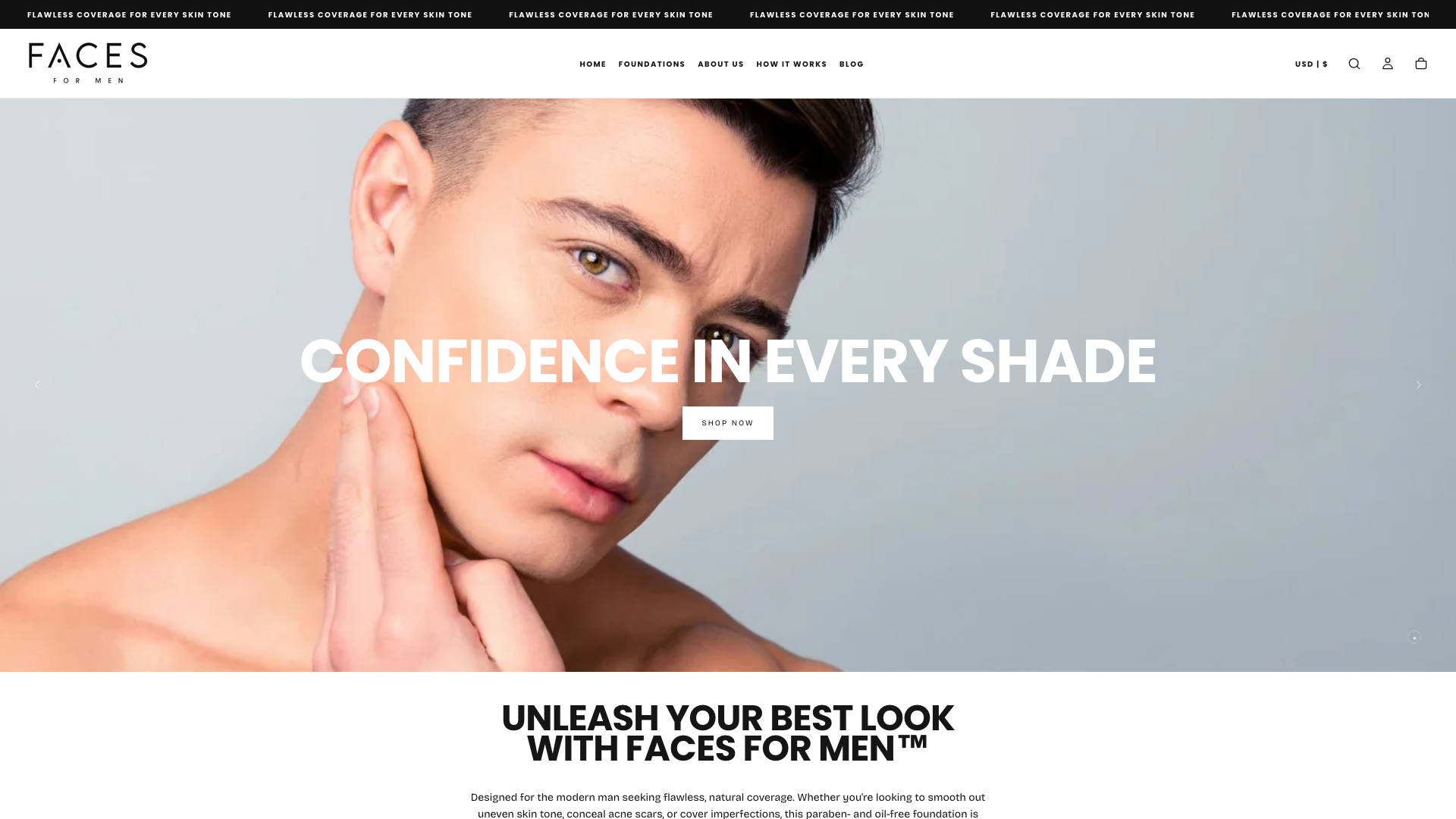 Faces for Men™