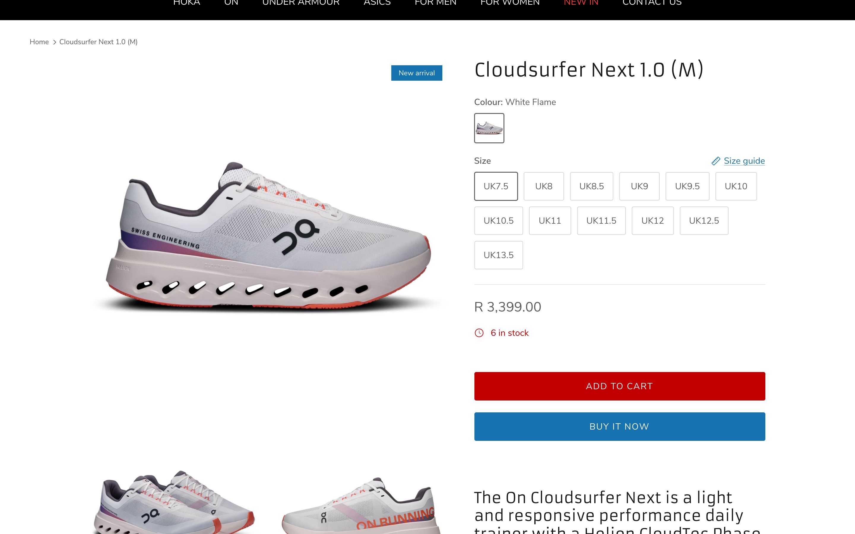 The Sports Concept Store screenshot 2