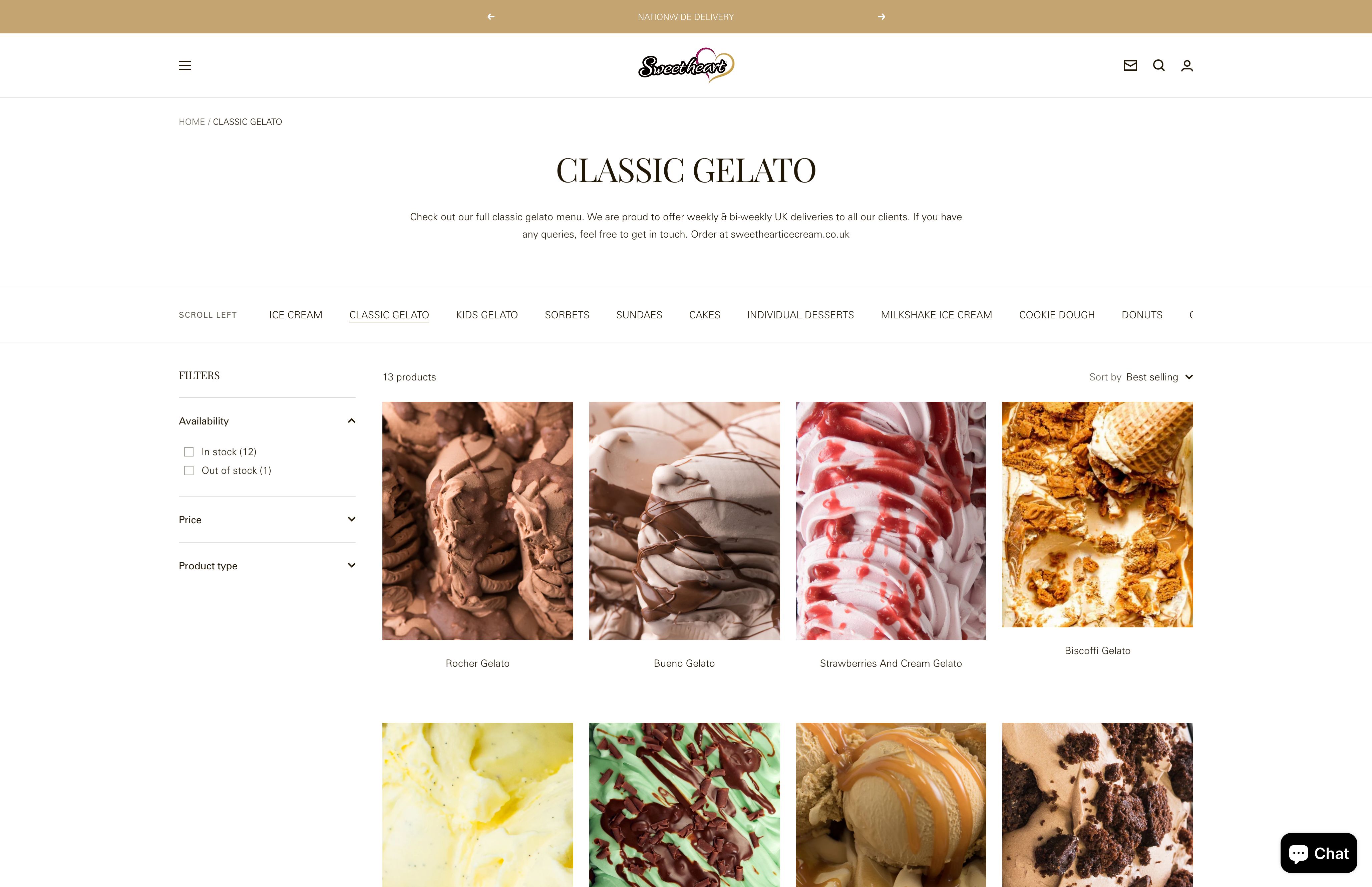 Sweetheart Ice Cream - Food & Drink screenshot 4