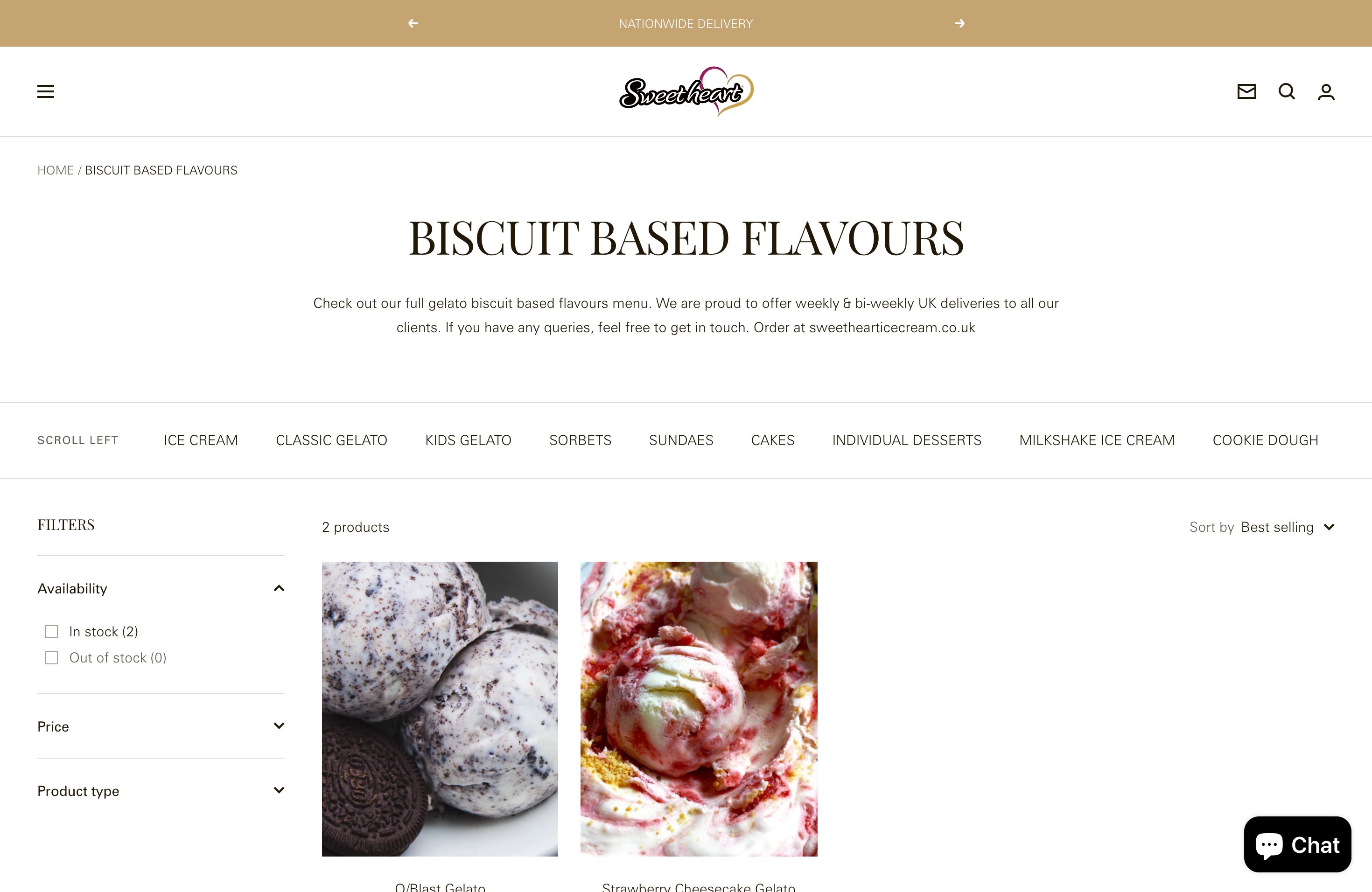 Sweetheart Ice Cream - Food & Drink screenshot 2