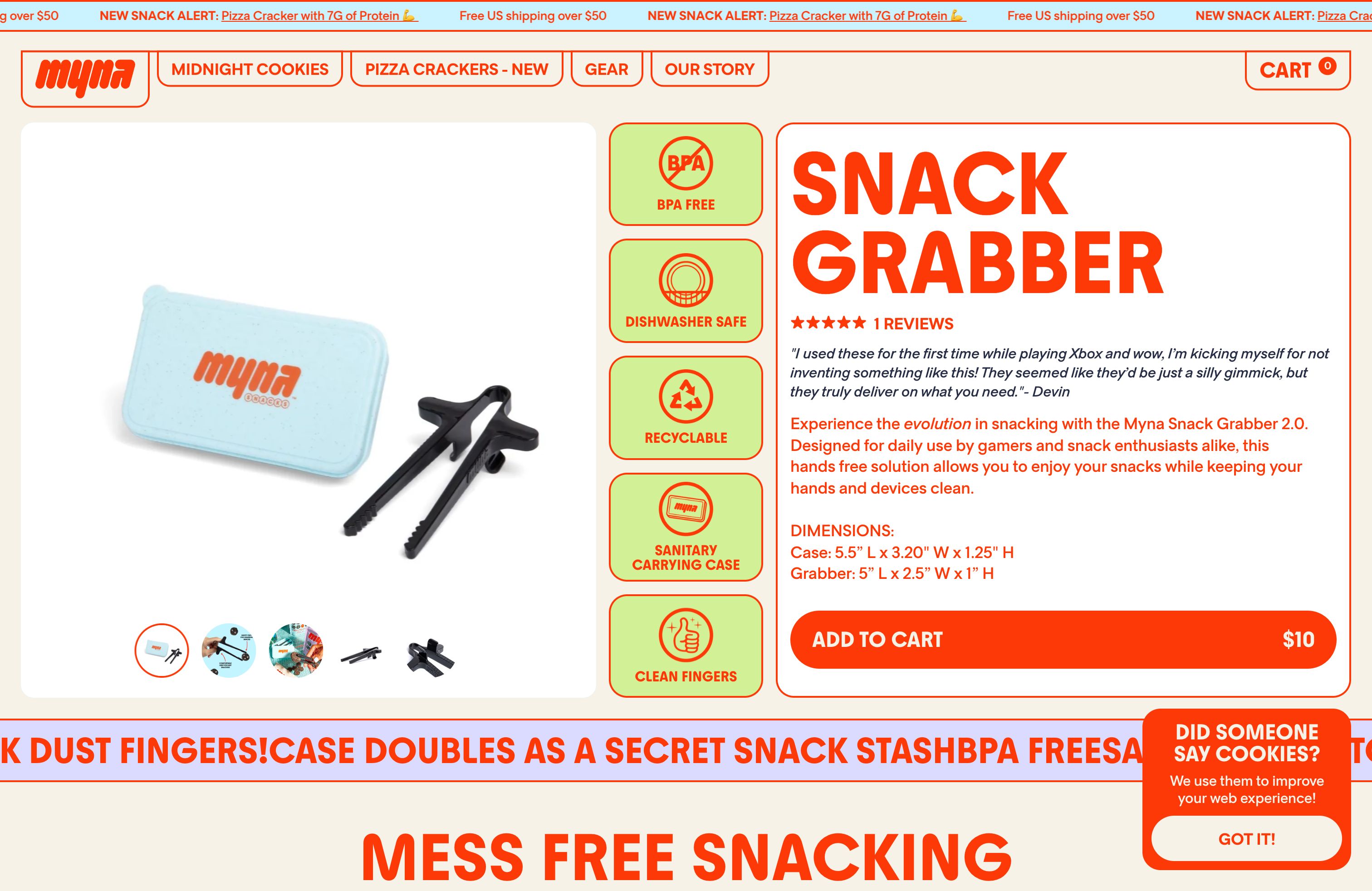 Myna Snacks screenshot 3