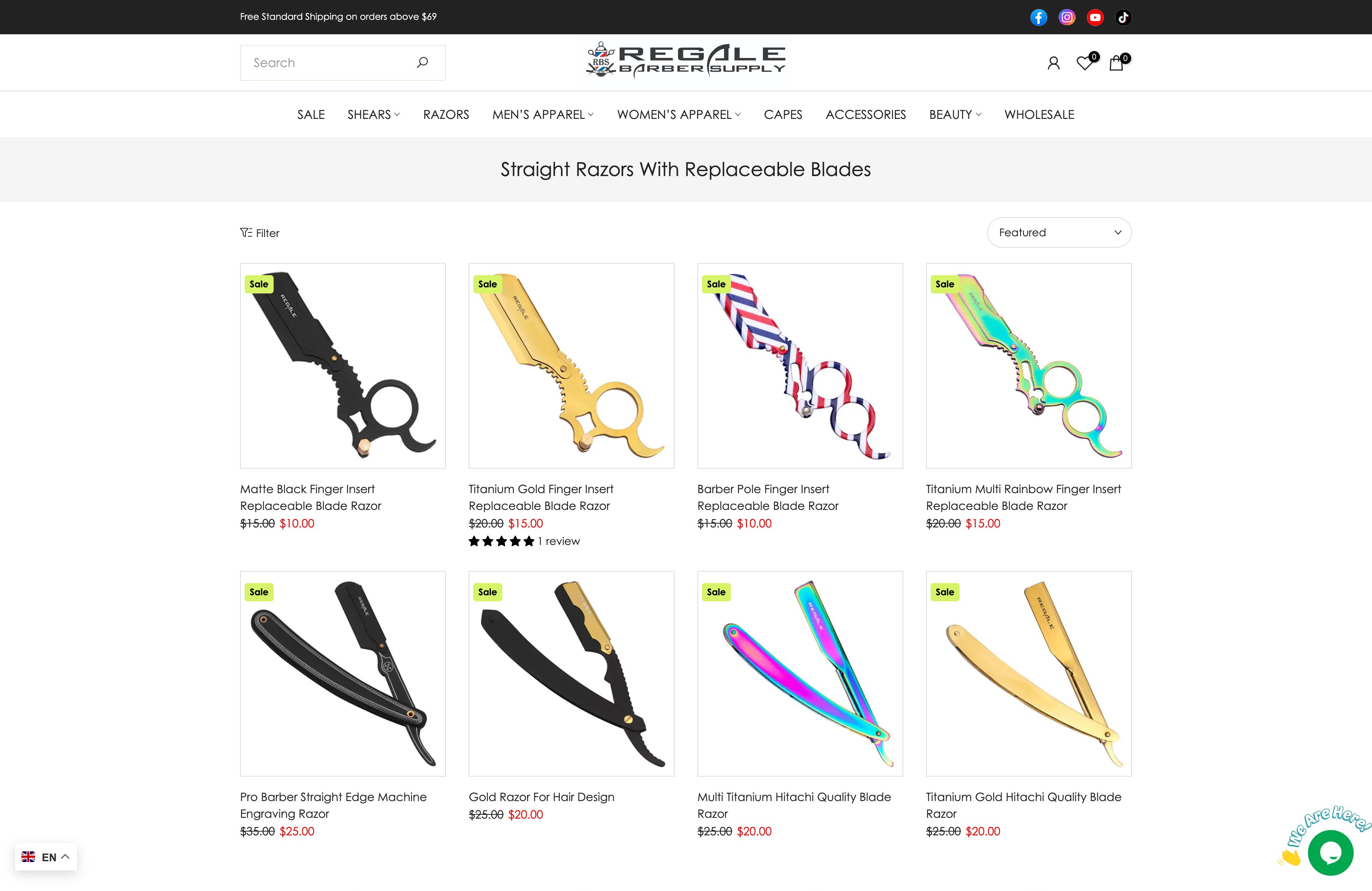 Regale Barber Supply screenshot