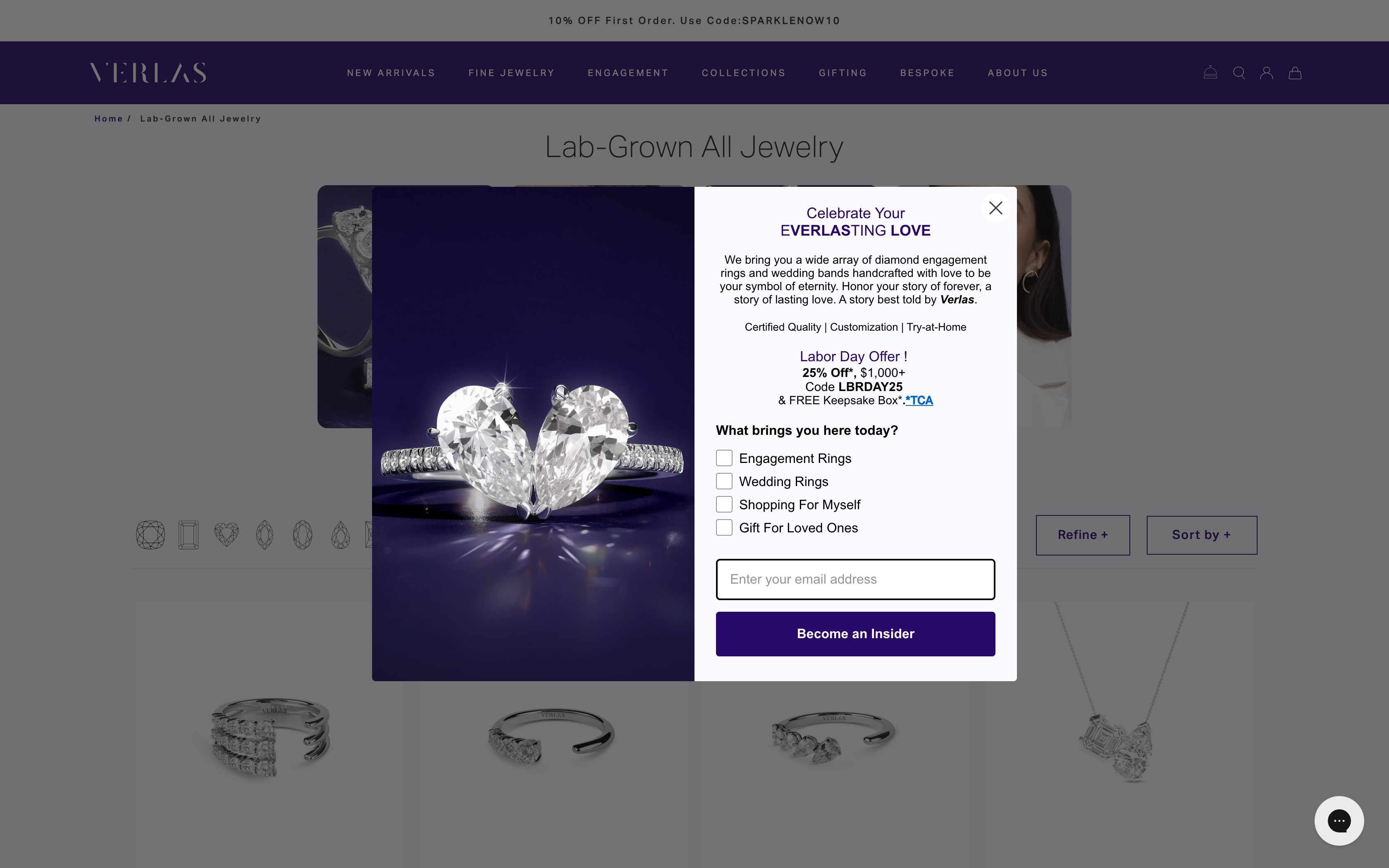 "Verlas Sparkles on Shopify Plus" screenshot 4