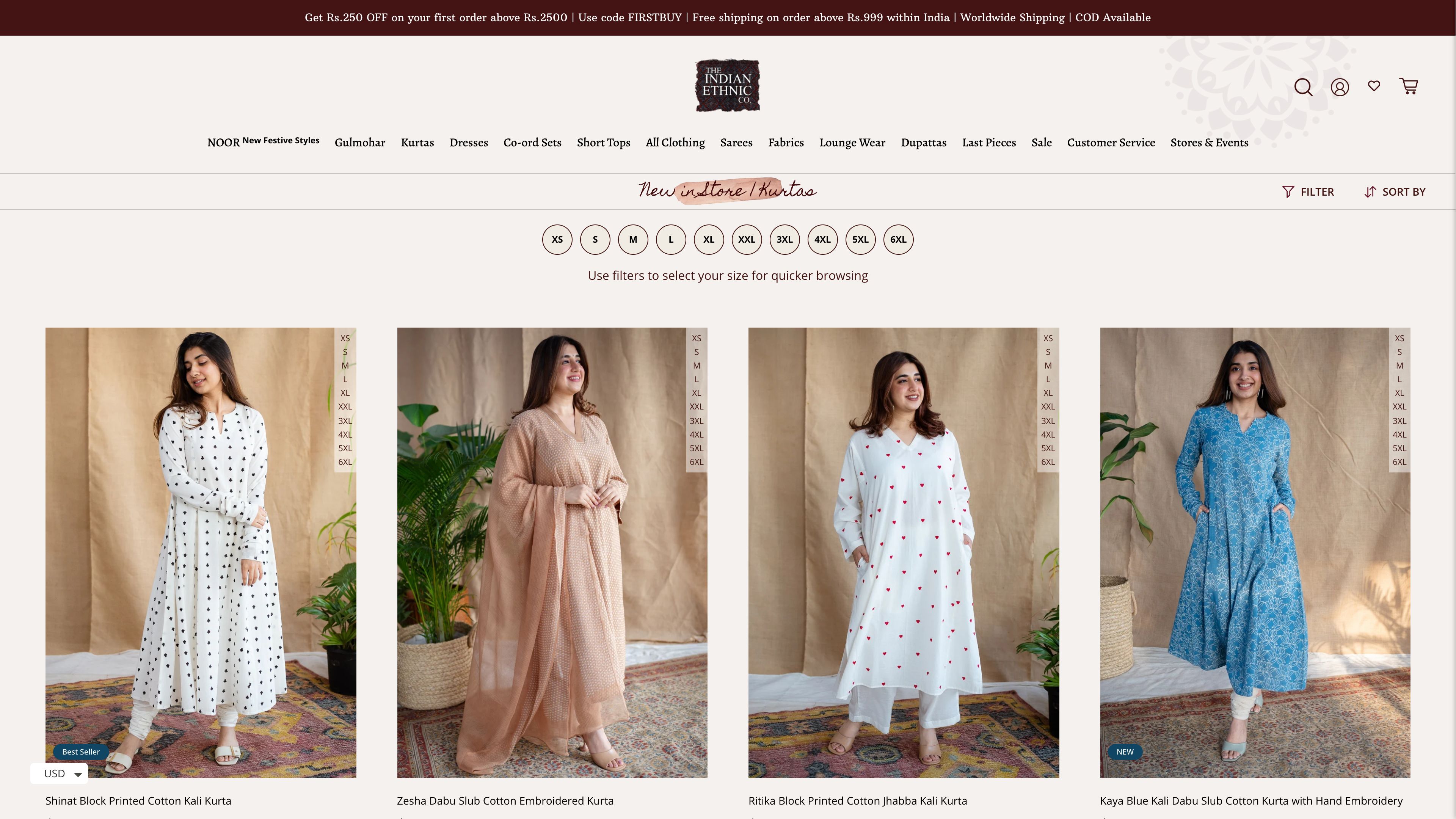 theindianethnicco - Multiple customisations | brand identity creation screenshot 5