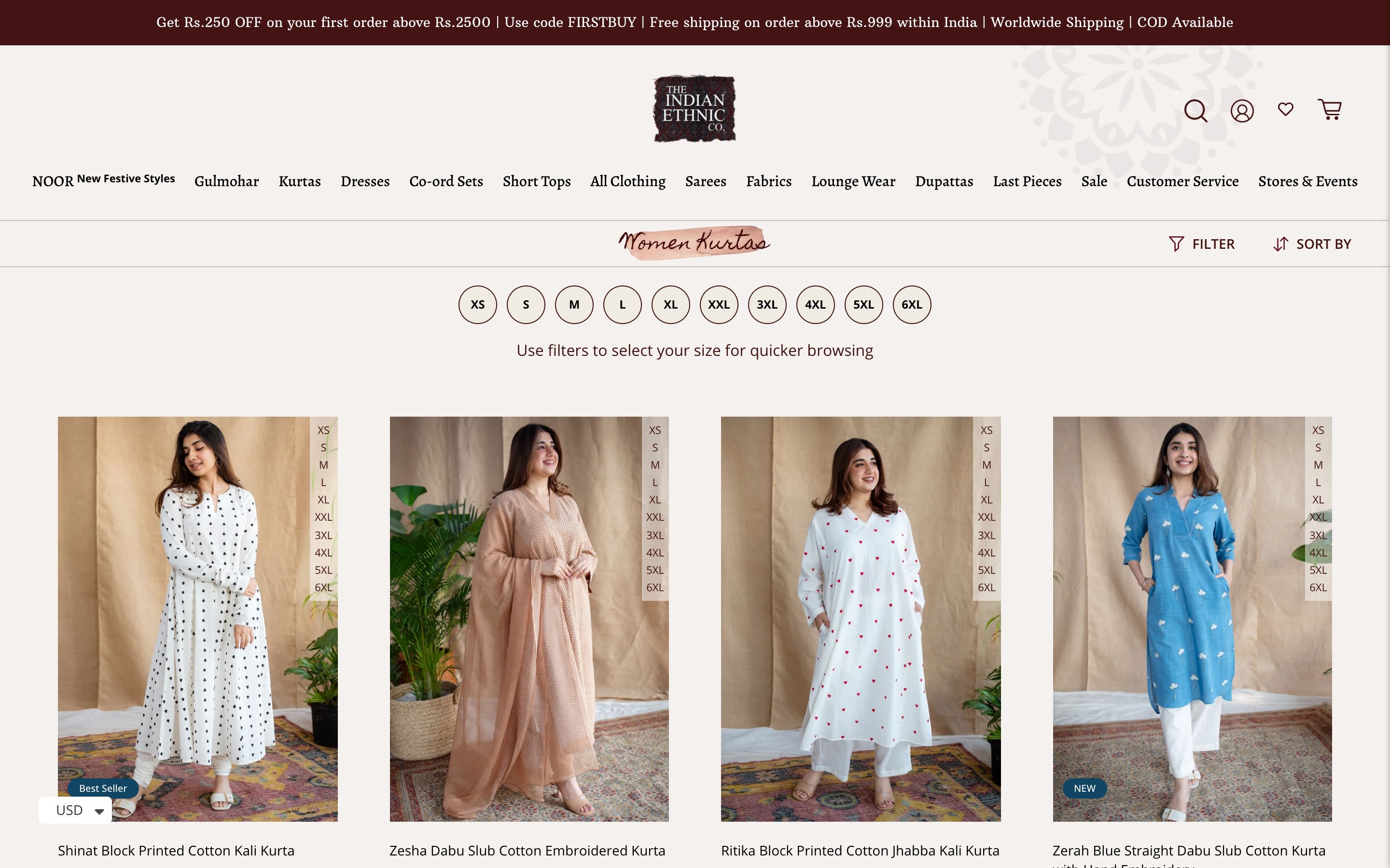 theindianethnicco - Multiple customisations | brand identity creation screenshot 6