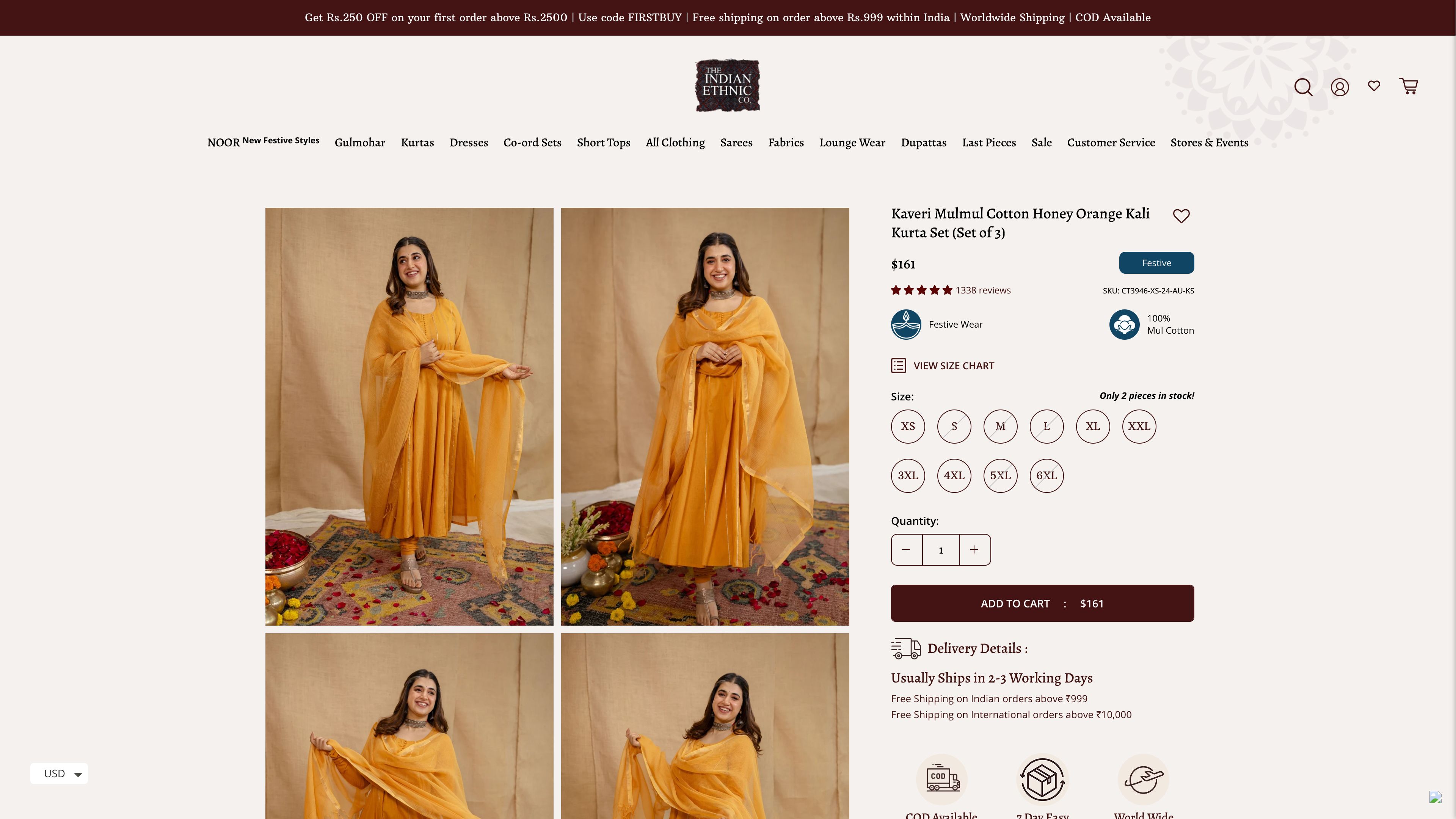 theindianethnicco - Multiple customisations | brand identity creation screenshot 4