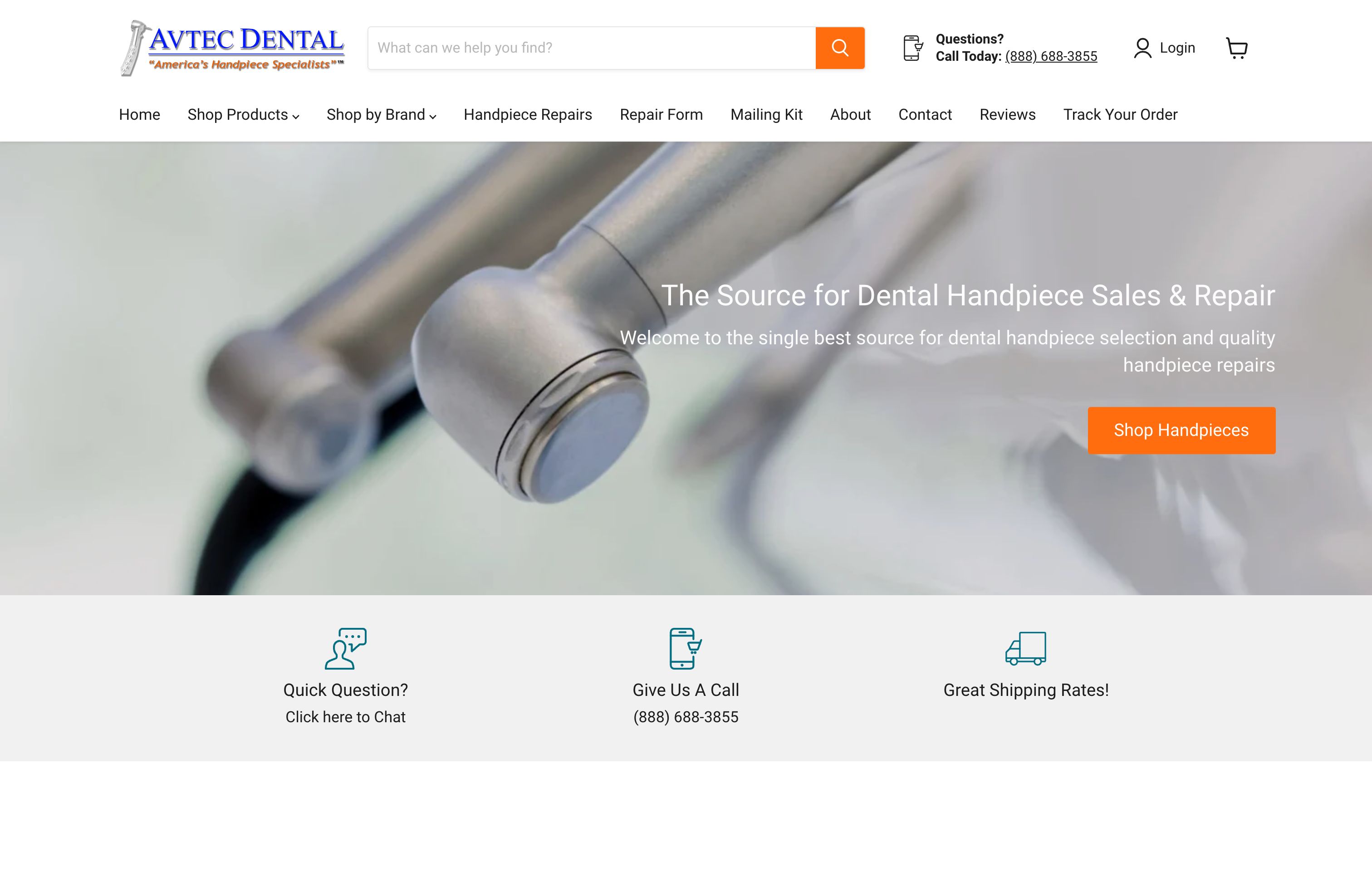 Avtec Dental - Shopify 2.0 Theme Update screenshot 5