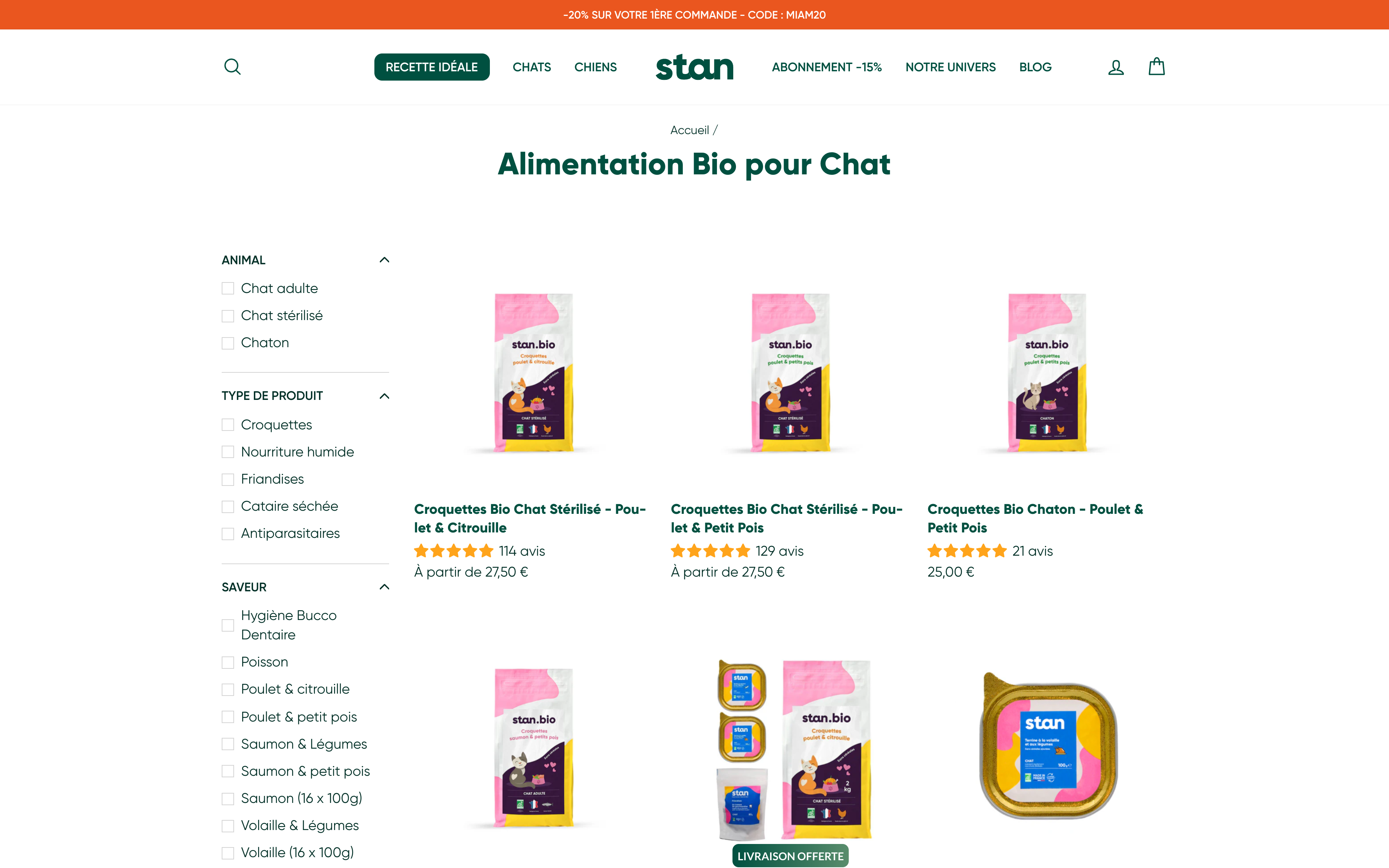 Stan - Refonte screenshot