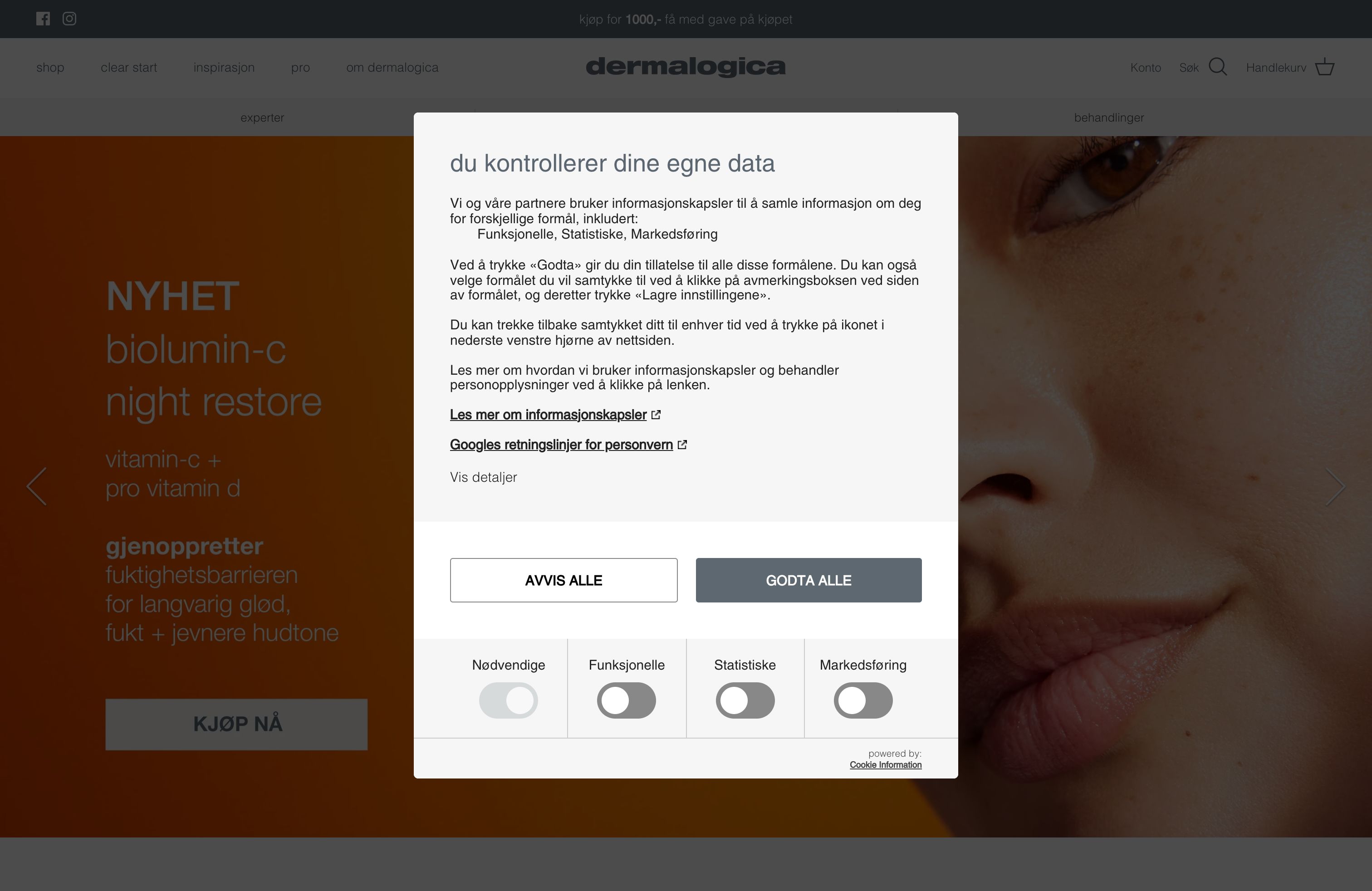 Dermalogica screenshot 5