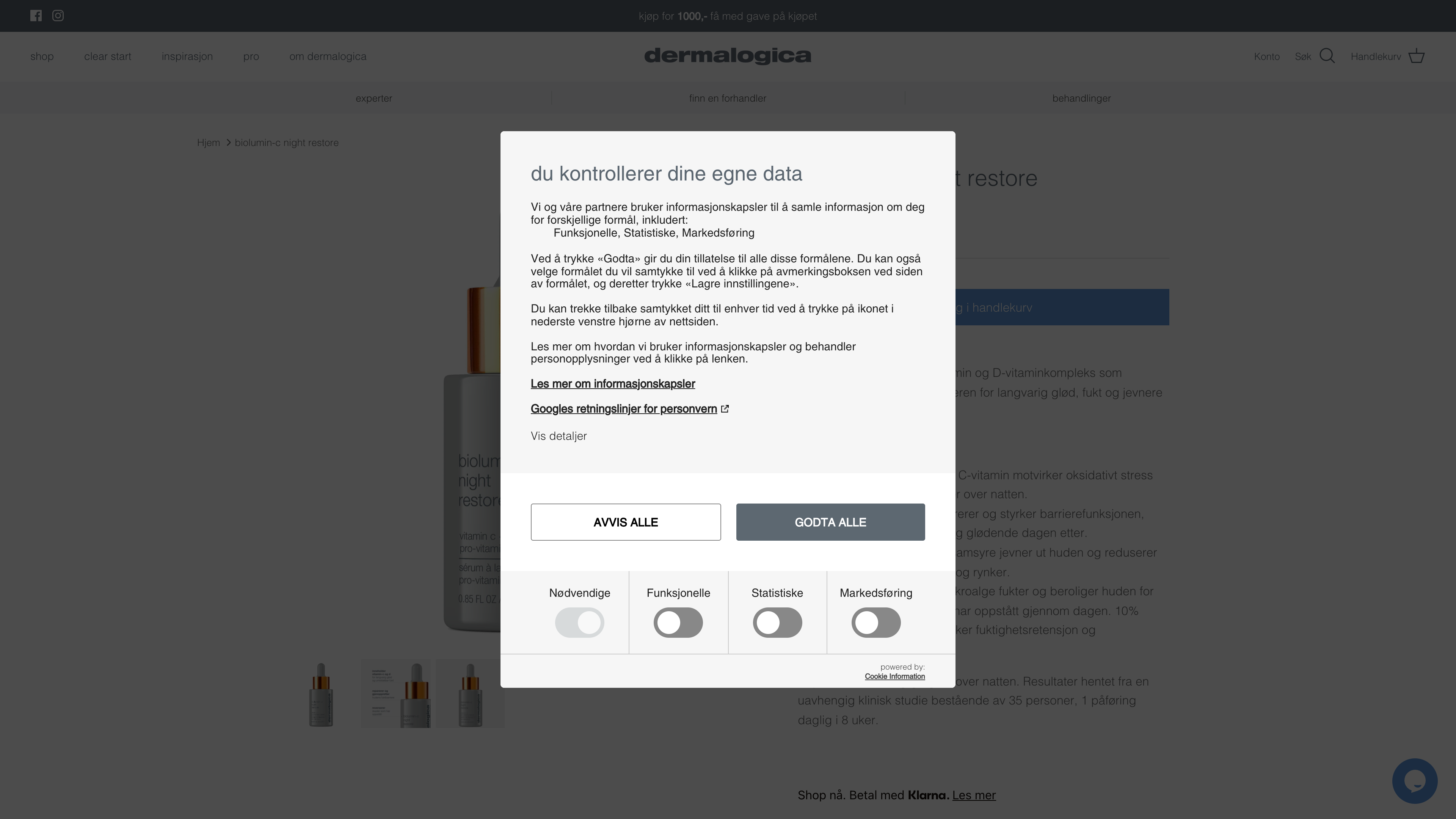 Dermalogica screenshot 3