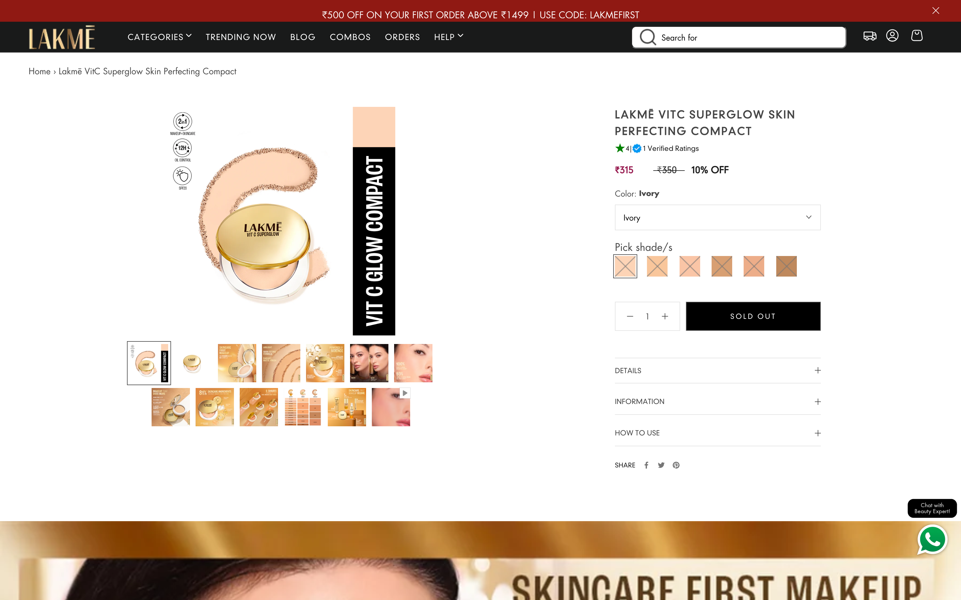 Top Beauty & Fashion website devlopment screenshot 4