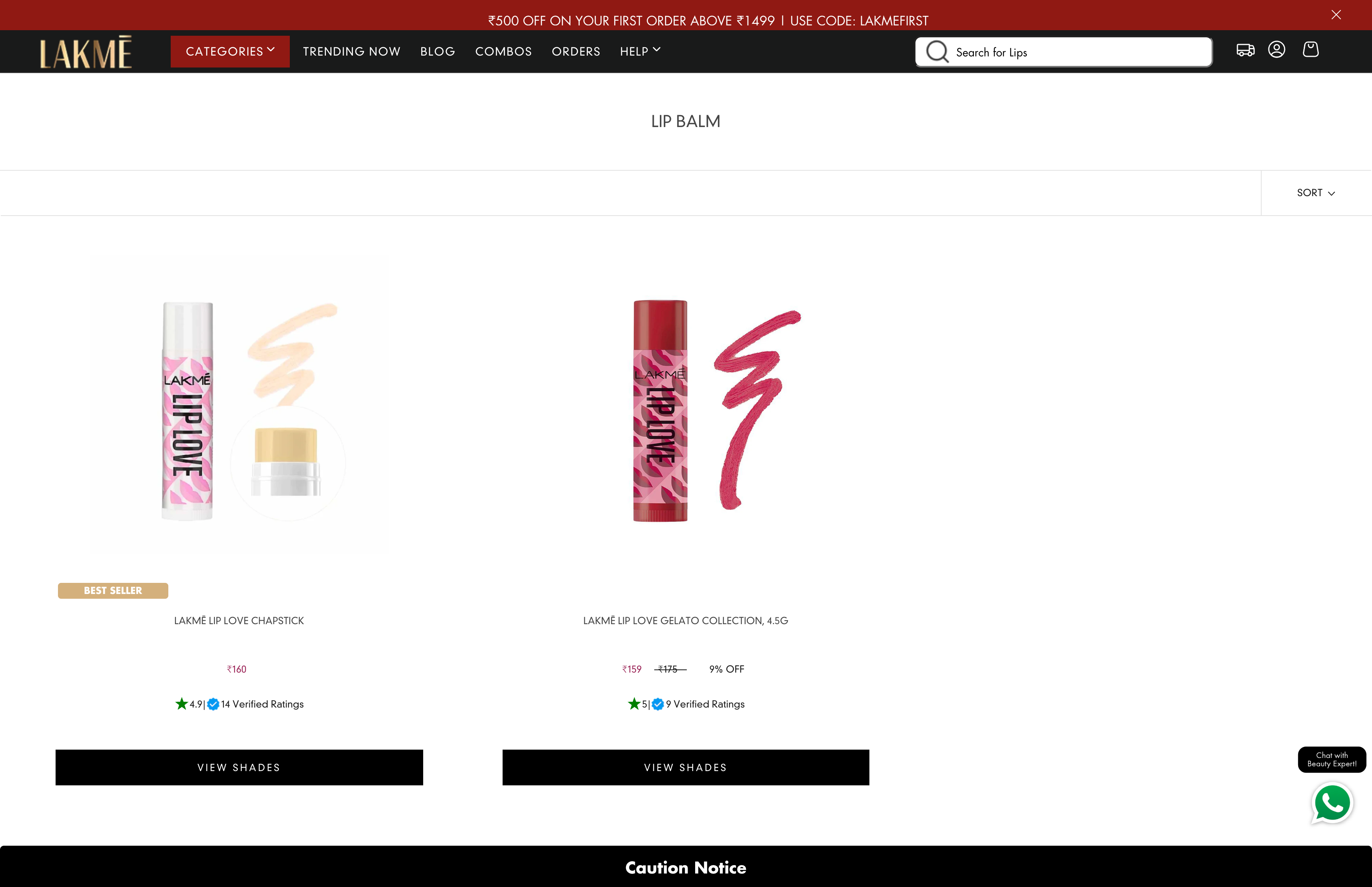 Top Beauty & Fashion website devlopment screenshot 3