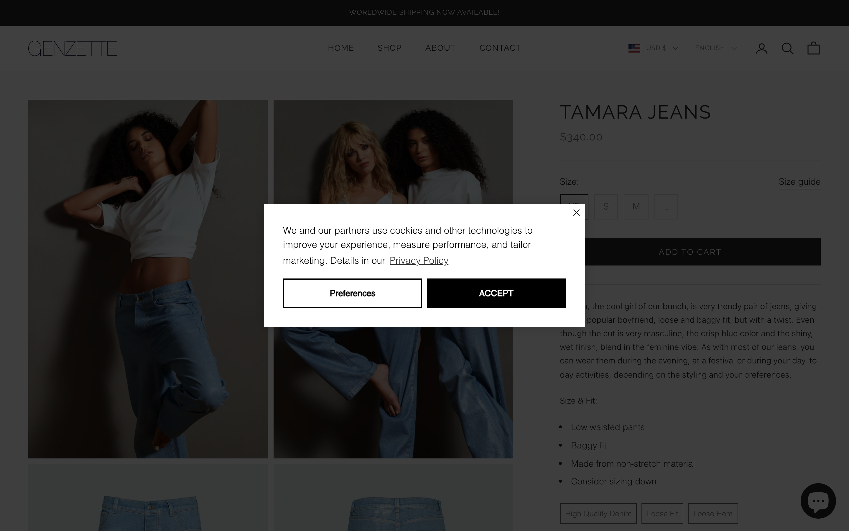 Genzette screenshot 2