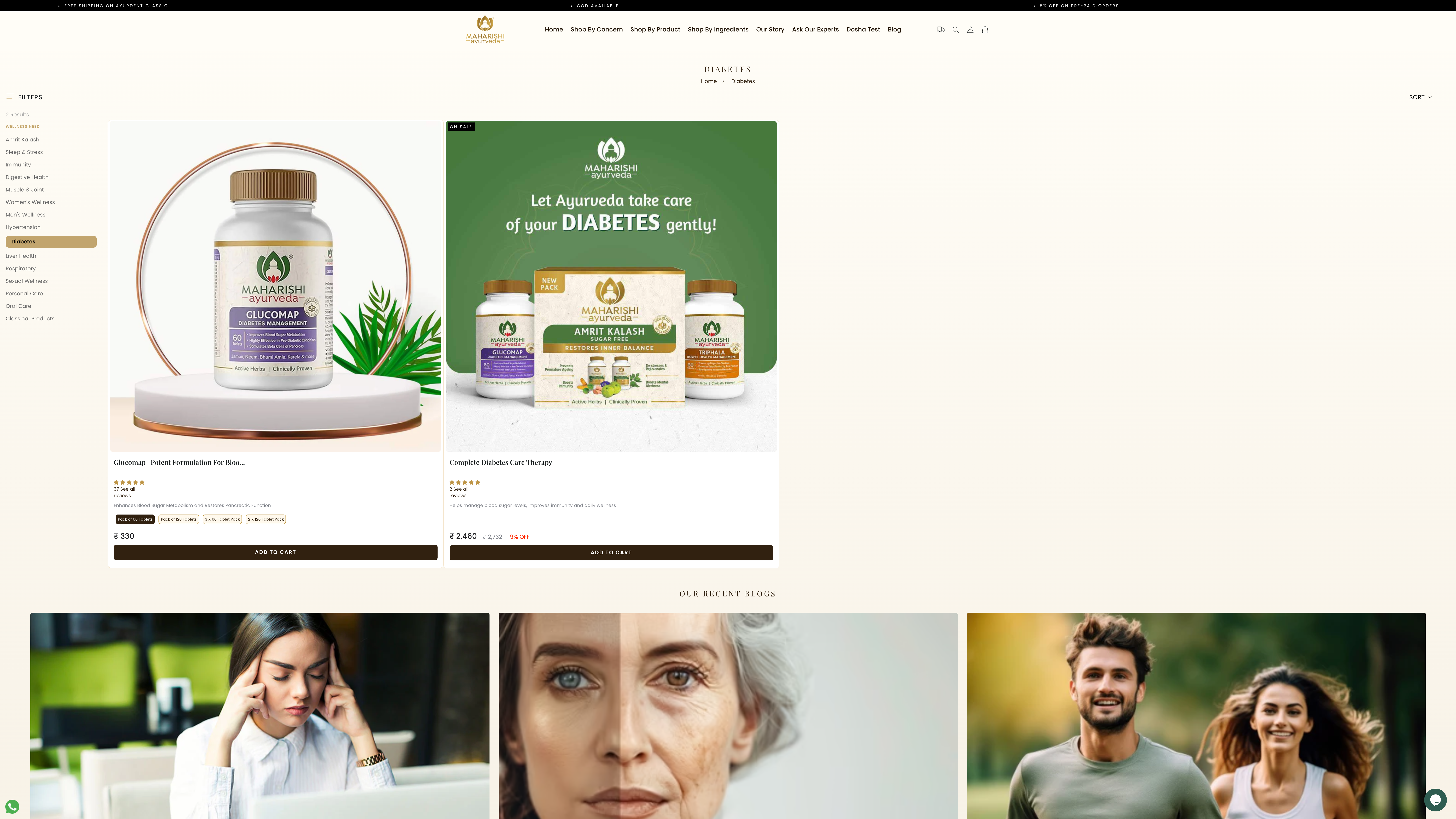 Shopify Plus Replatform & Maintenance for a leading Wellness Brand screenshot 2