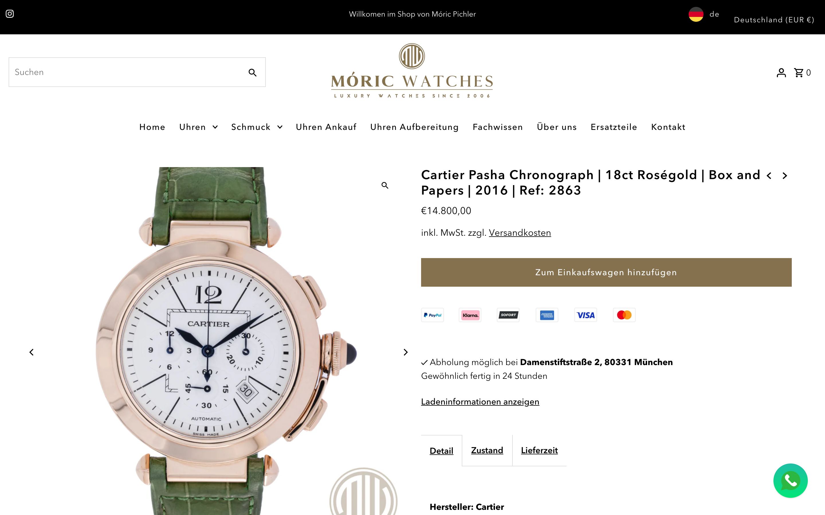 Moric watches screenshot 4