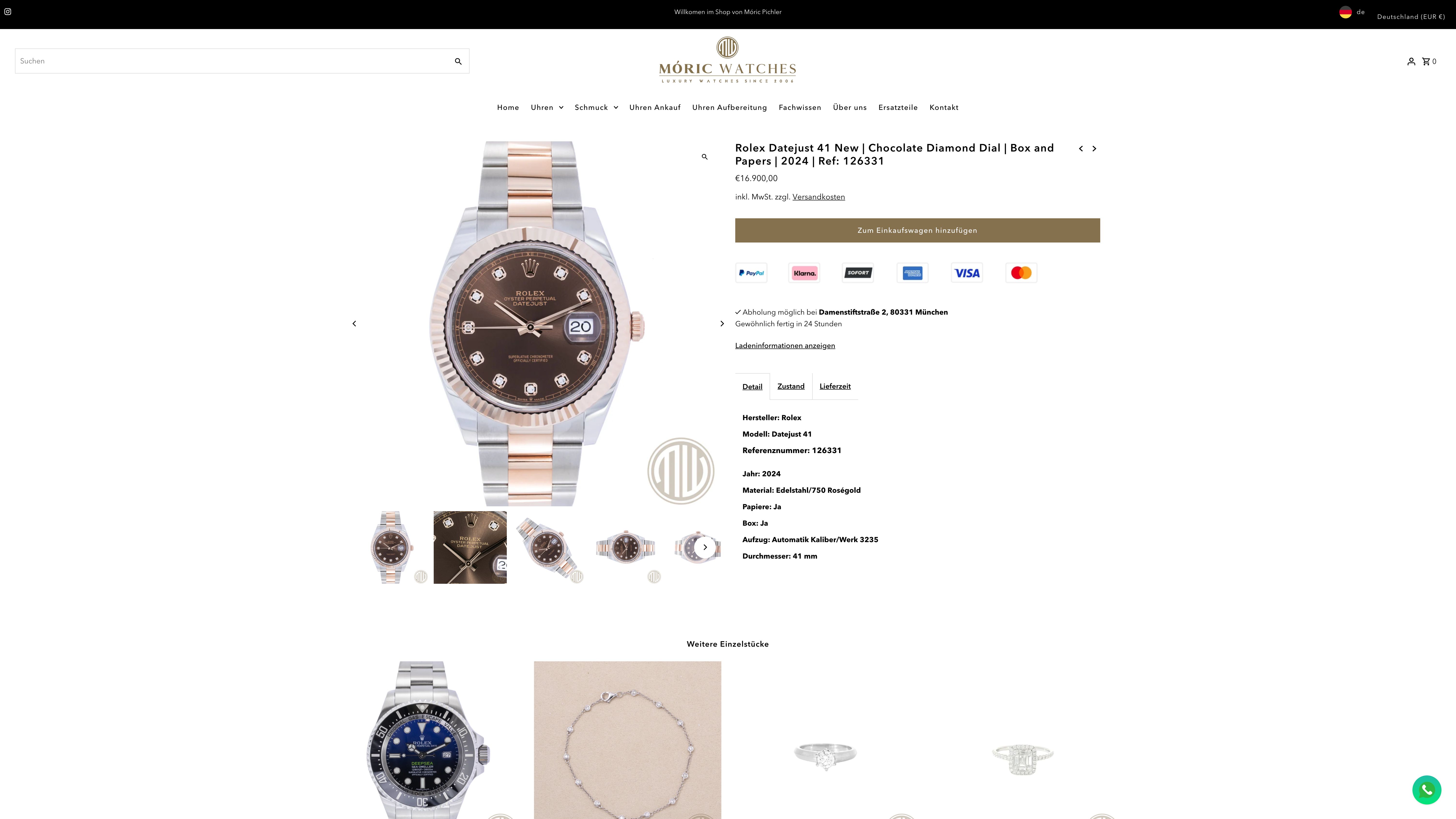 Moric watches screenshot 3