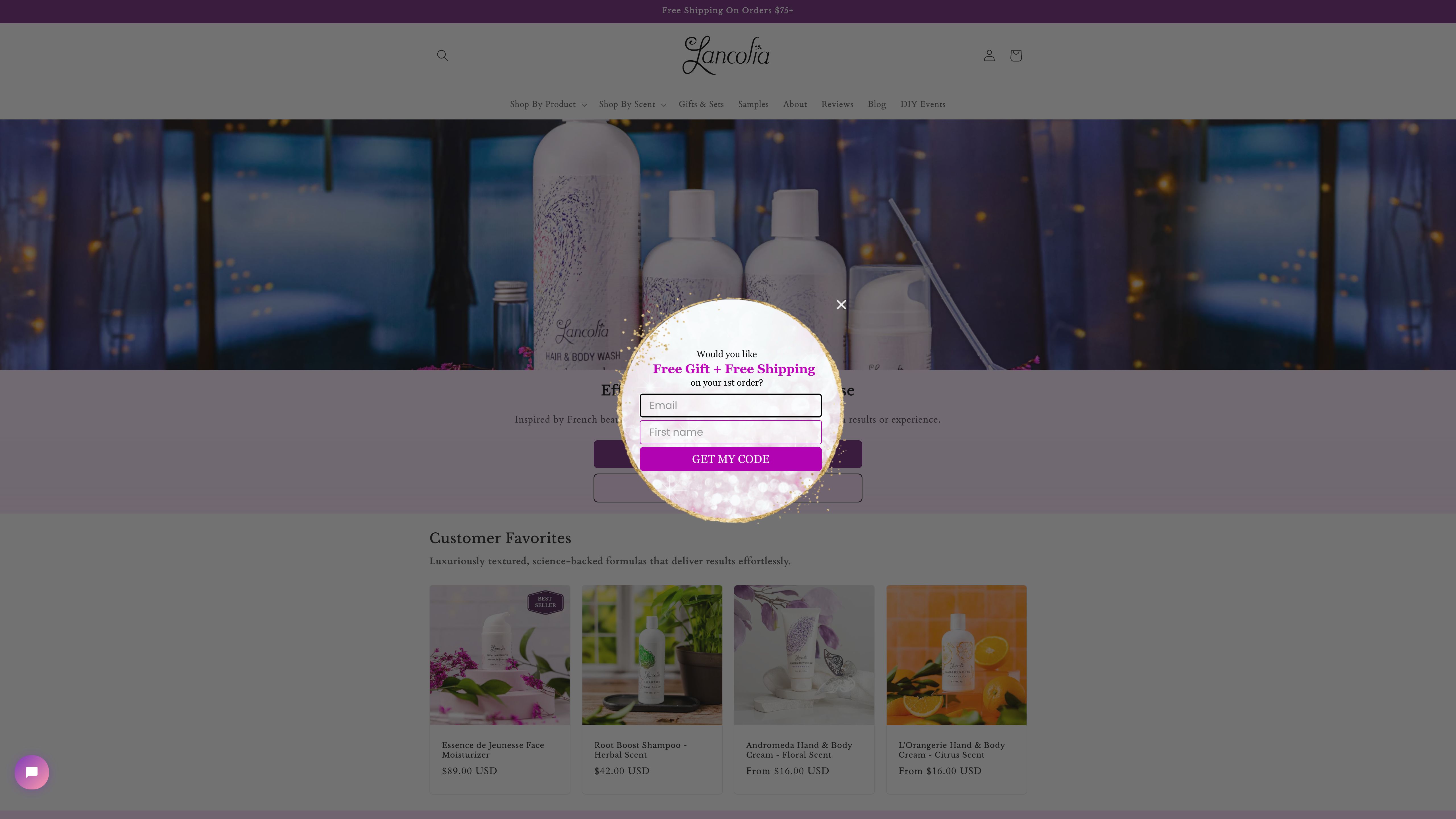 Beauty Site Redesign screenshot 7
