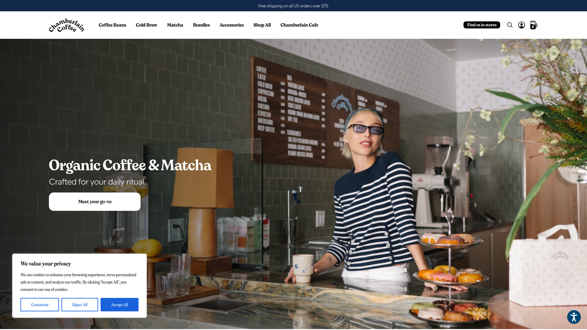 Chamberlain Coffee - Shopify Plus (Headless)