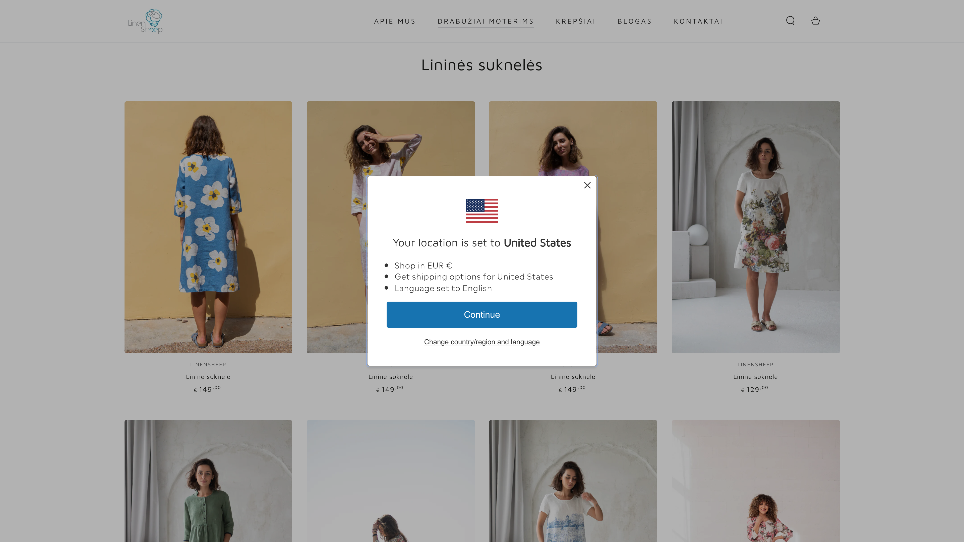 LinenSheep linen clothing for women screenshot 2