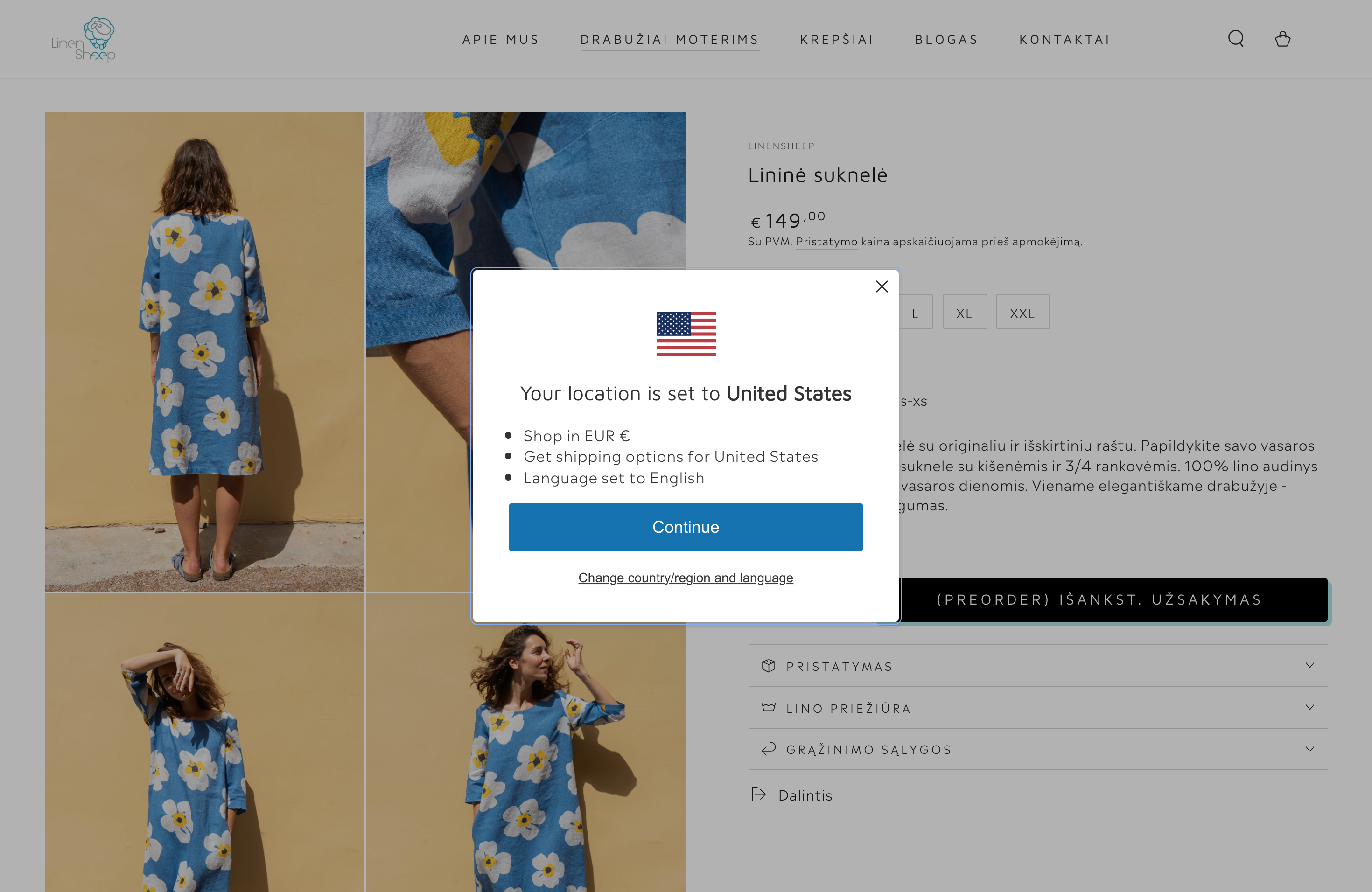 LinenSheep linen clothing for women screenshot 4