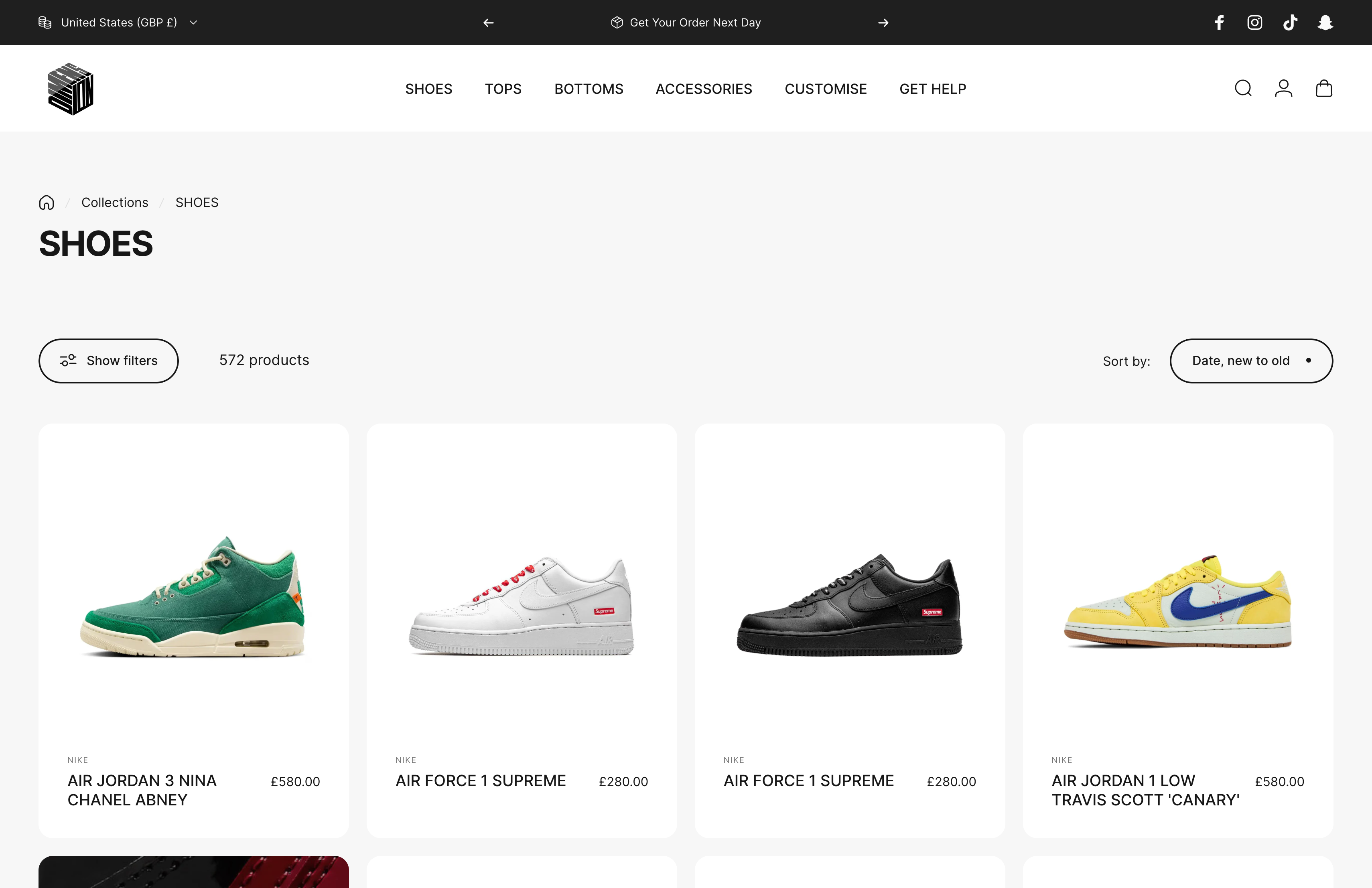 Dimension London - Clothing & Fashion screenshot 2