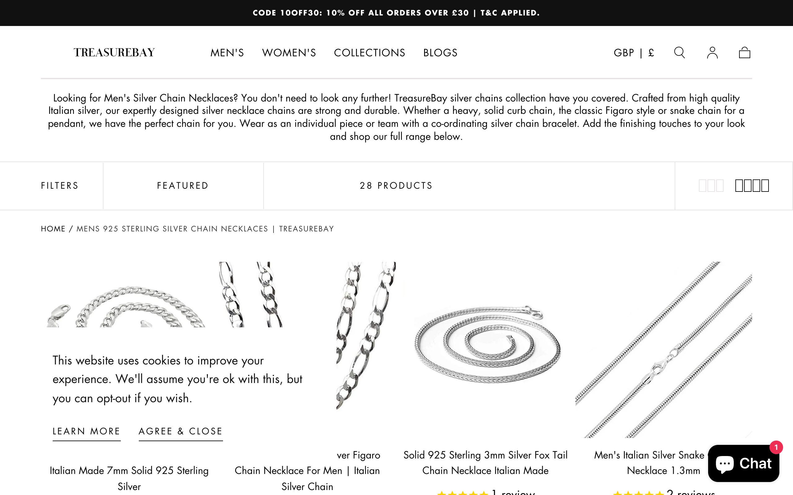 TREASUREBAY CO UK screenshot 2