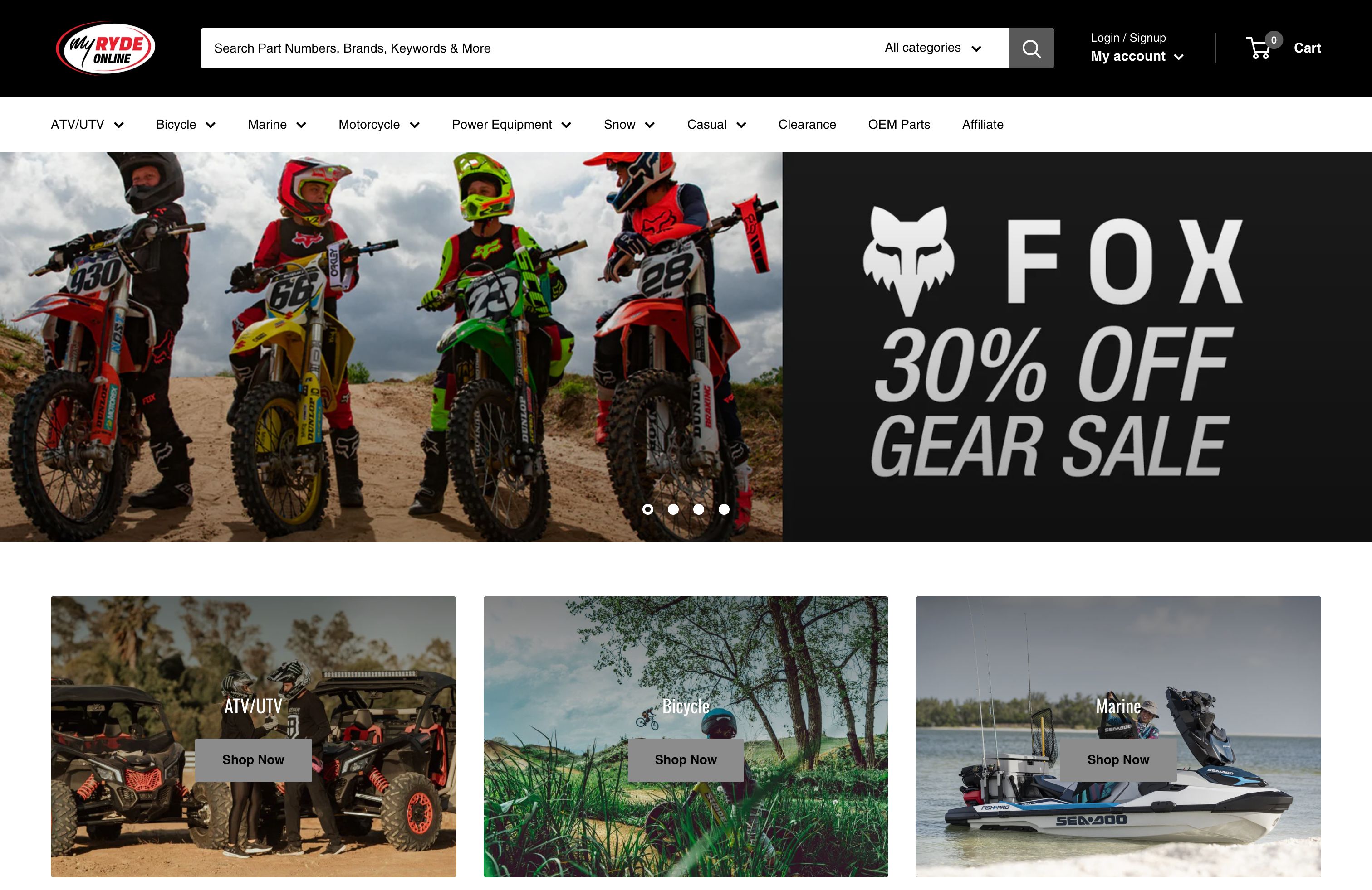 Sports Brand Baner Rec Shopify Store Build screenshot 4