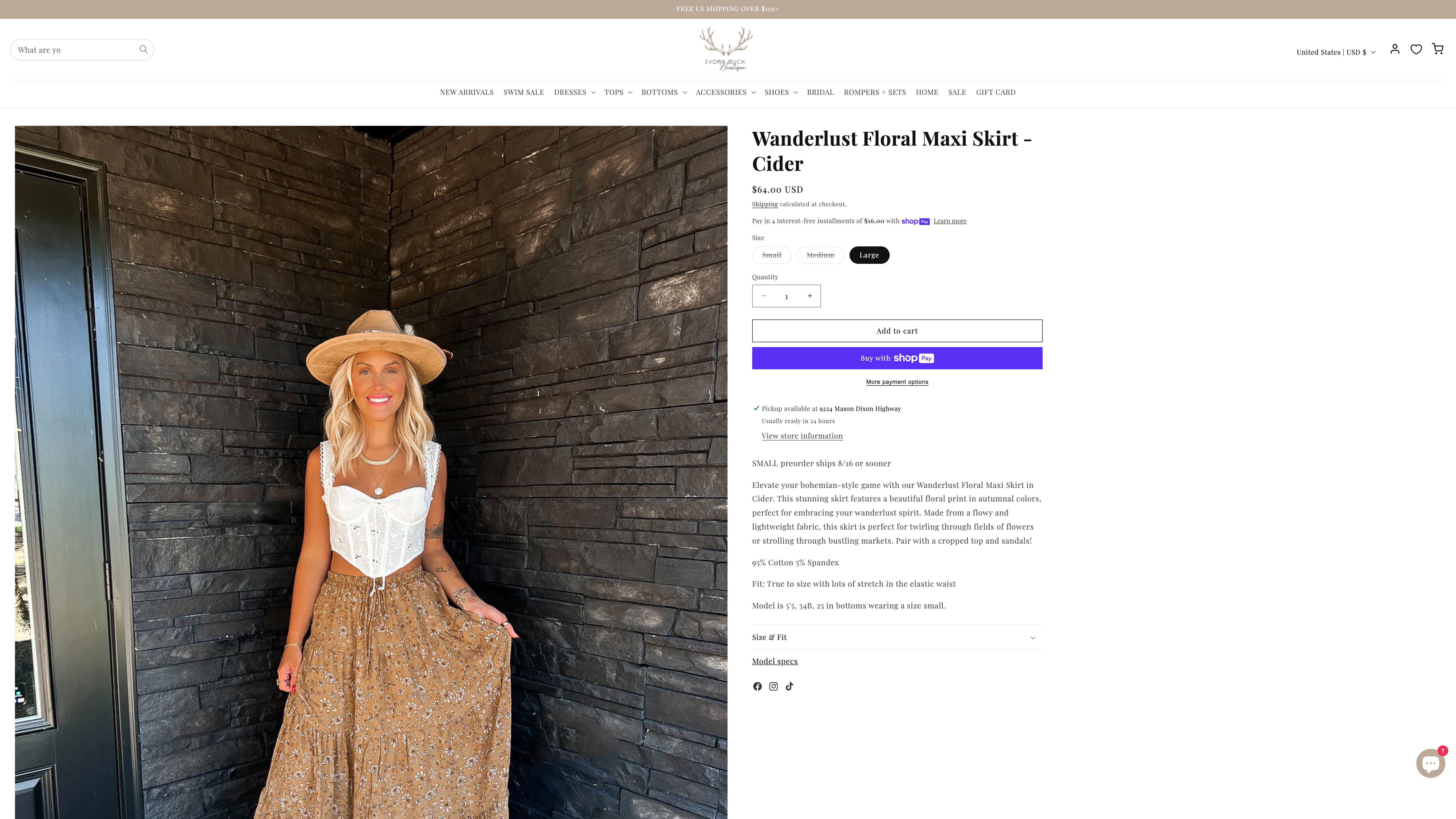 ShopIvoryBuck screenshot 4