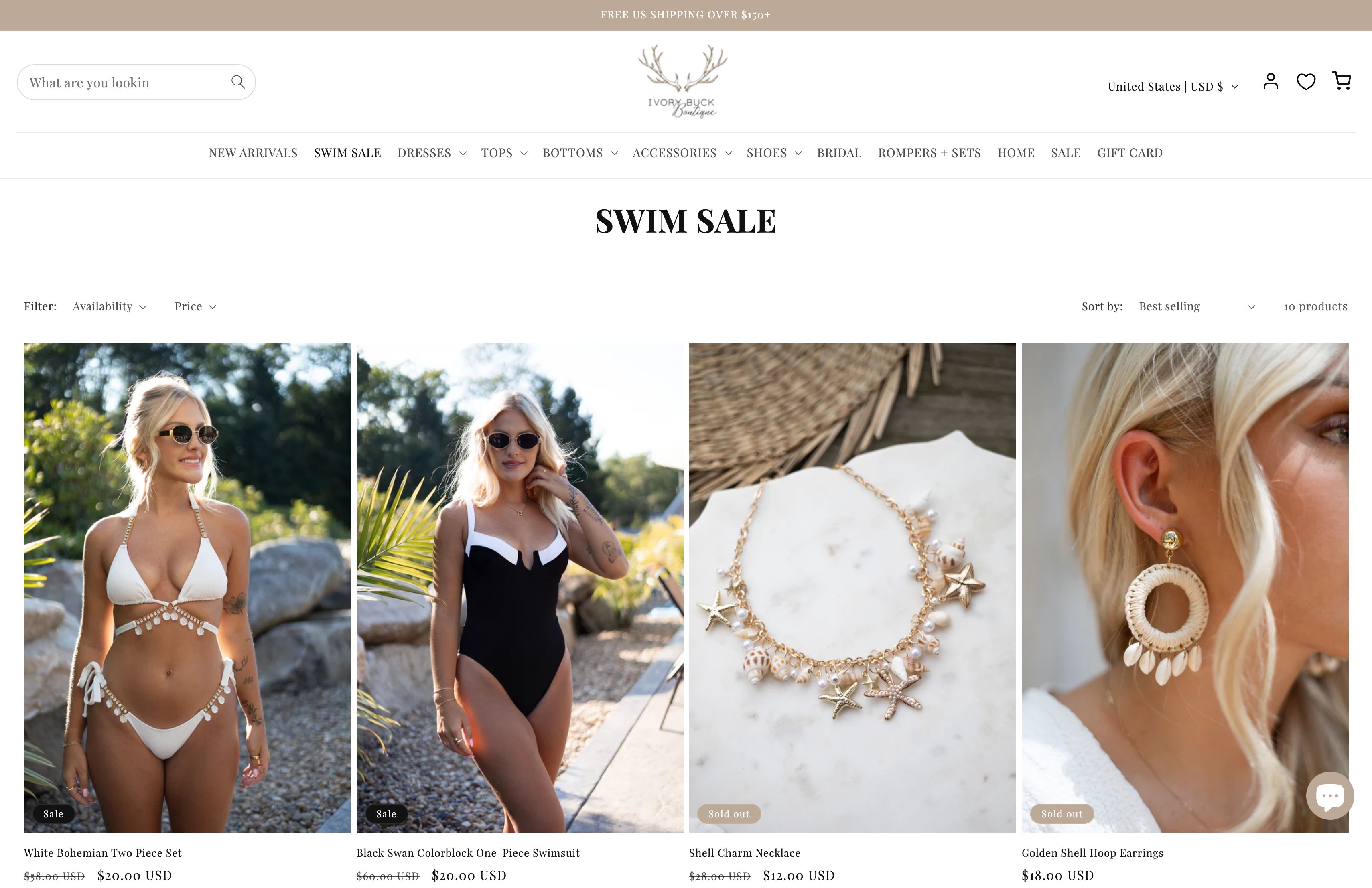 ShopIvoryBuck screenshot 2