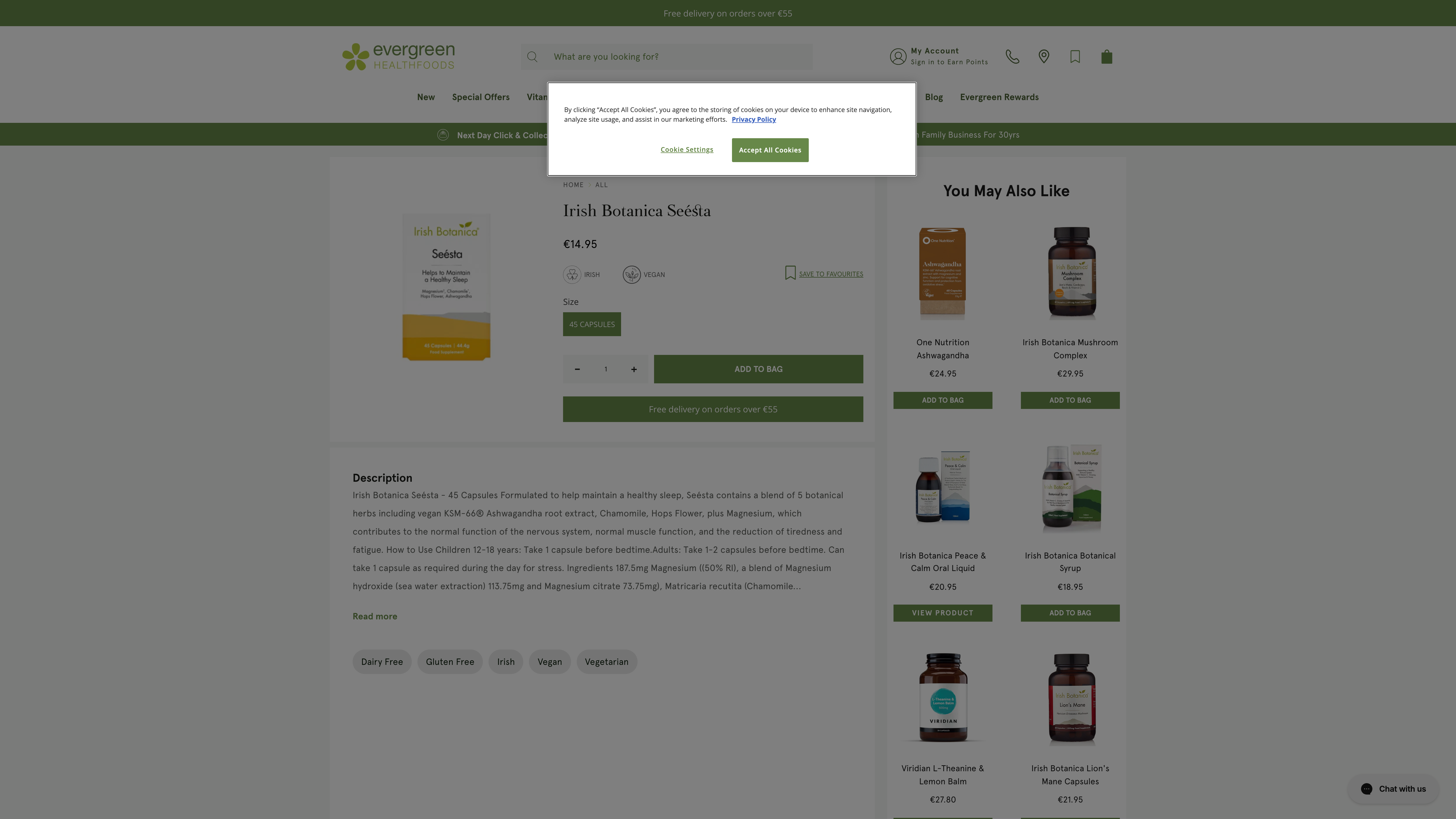 Evergreen Healthfoods screenshot 4