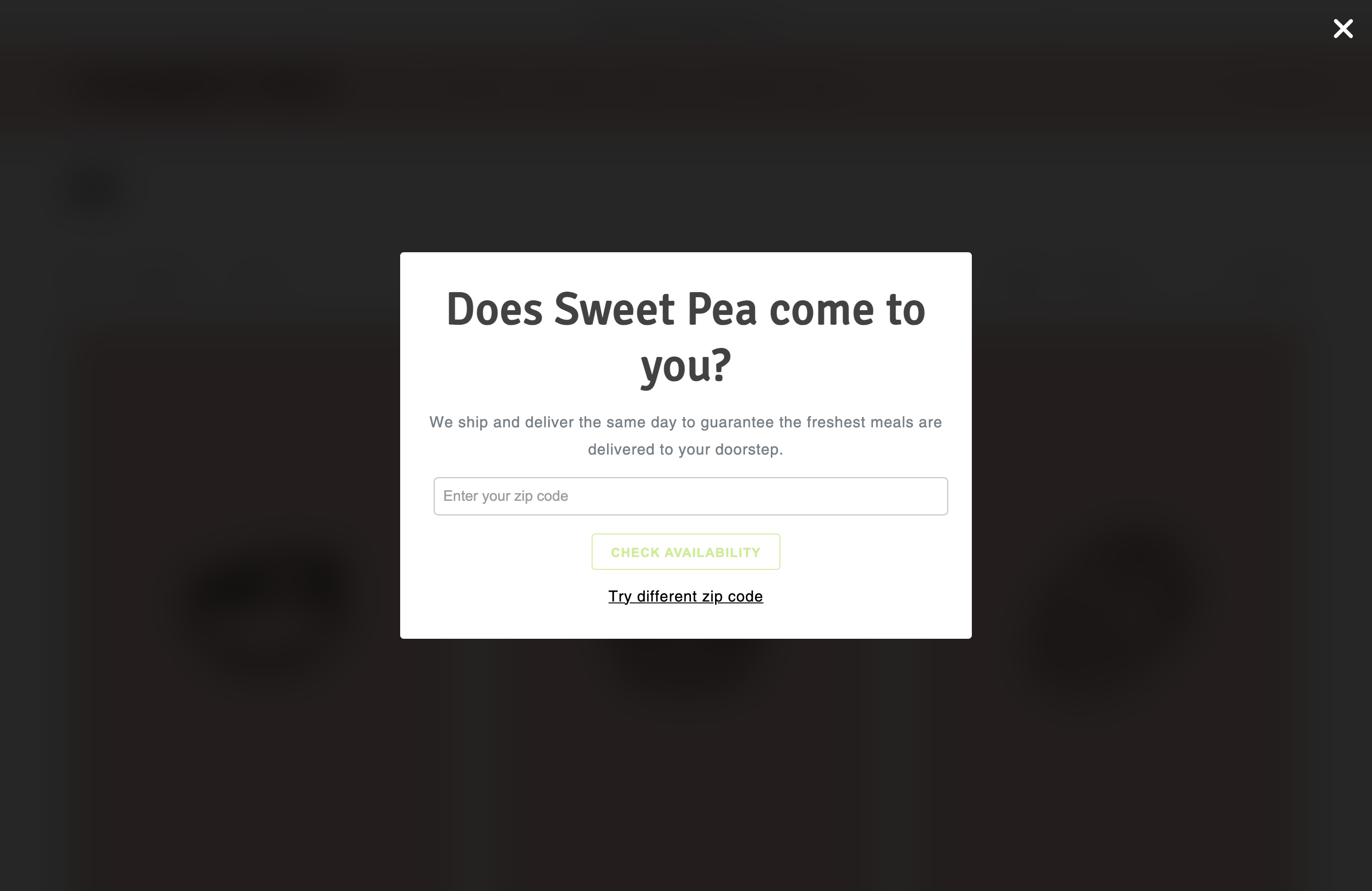 Custom Meal Service and Subscription Integration for The Sweet Pea